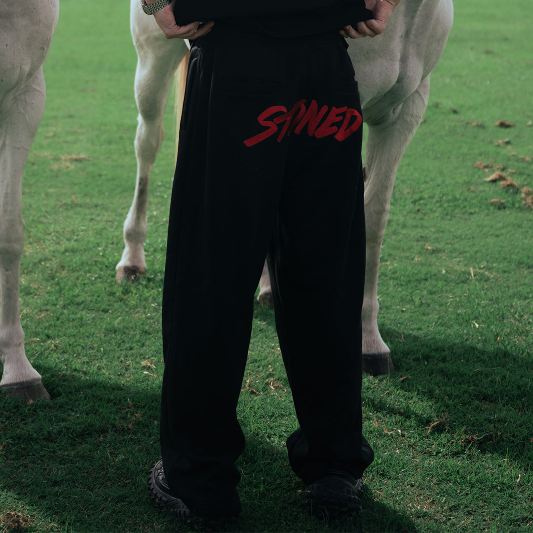 Dark Horse : Polo Sweatpants Black