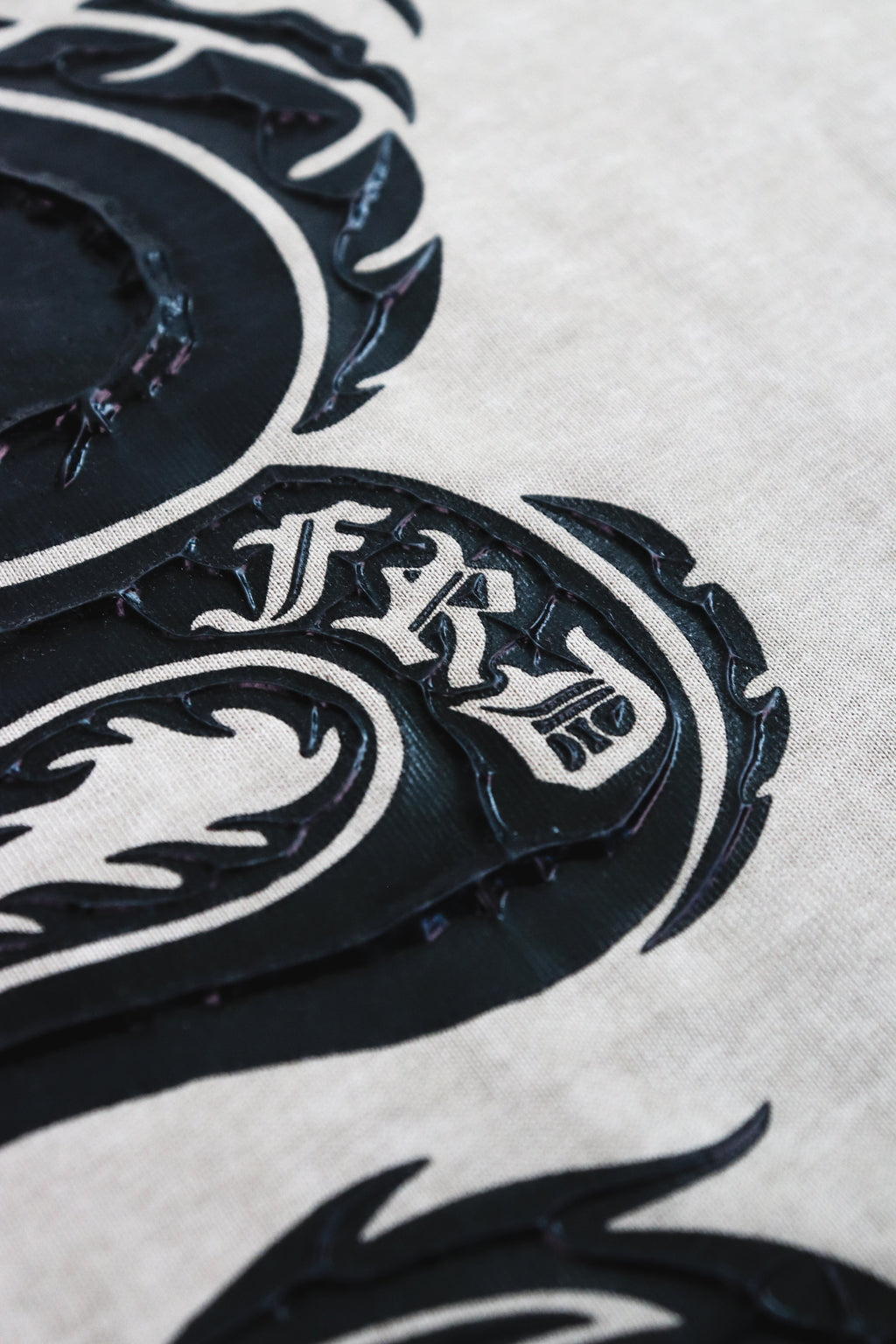 Dark Dragon Stoned Wash Tee Khaki