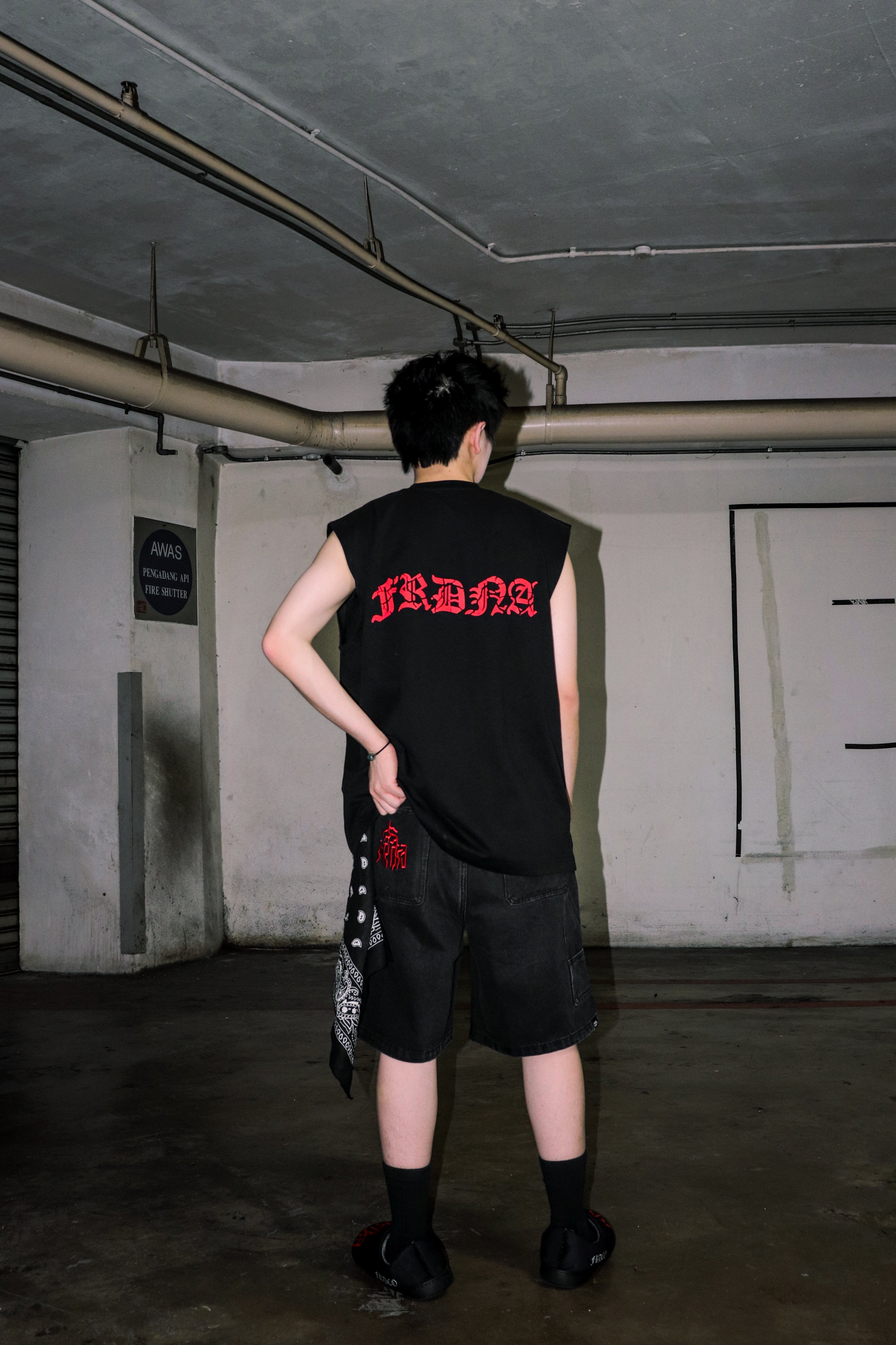 Ninjaz Jorts Black