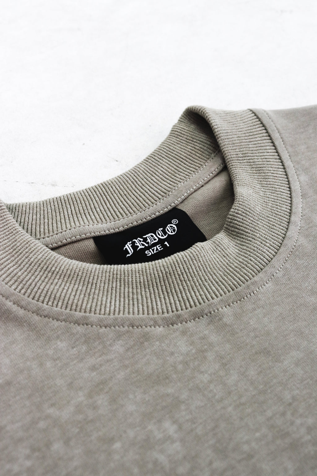 Dark Dragon Stoned Wash Tee Khaki