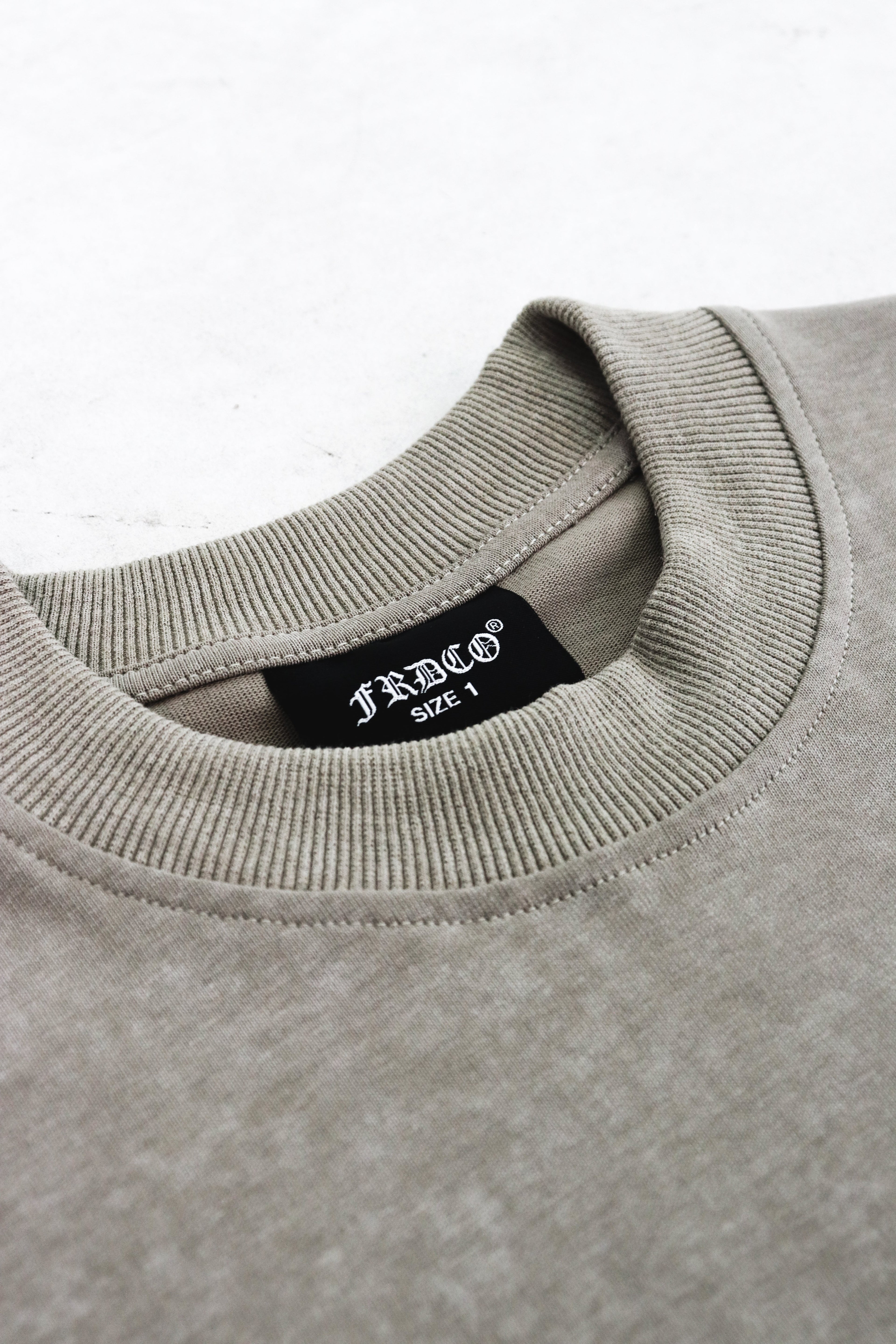 Dark Dragon Stoned Wash Tee Khaki
