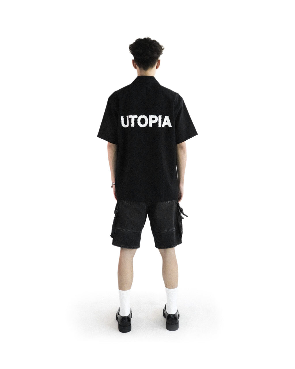 Utopia Logo Shirt Black