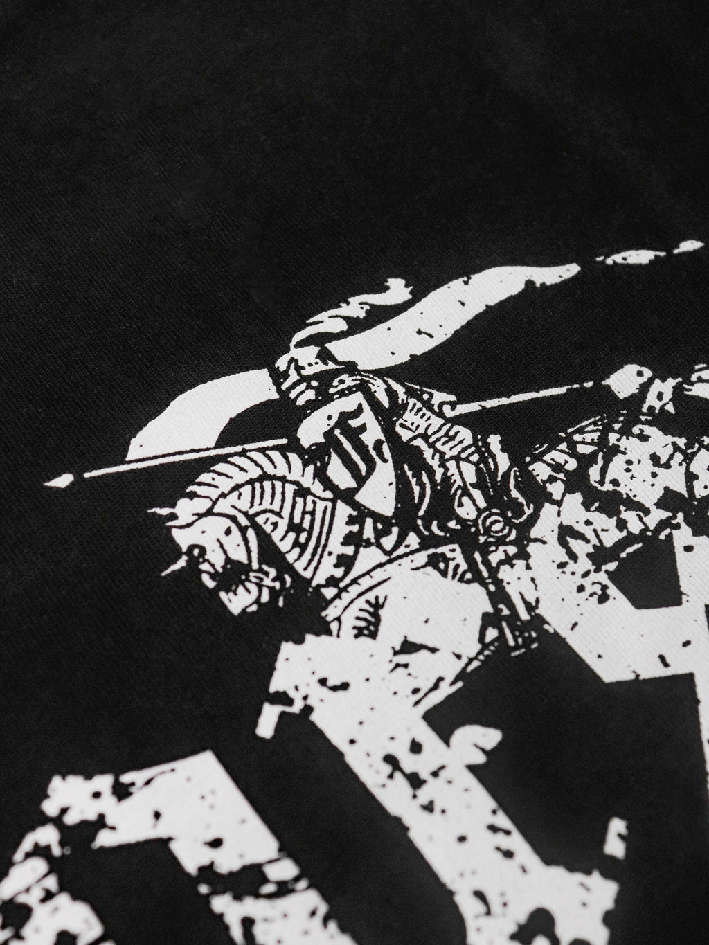 Horse Power Tee Black