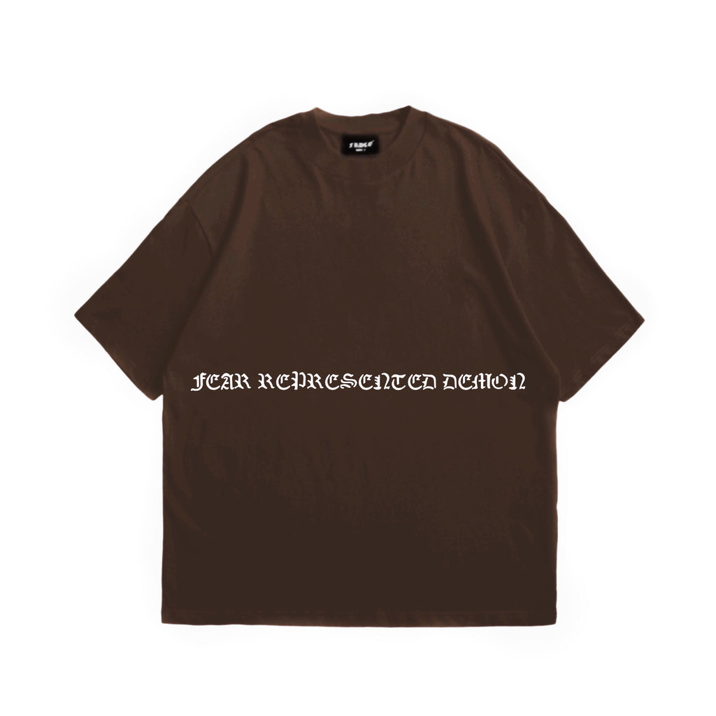 Demons Dust Essential Logo Tee Brown