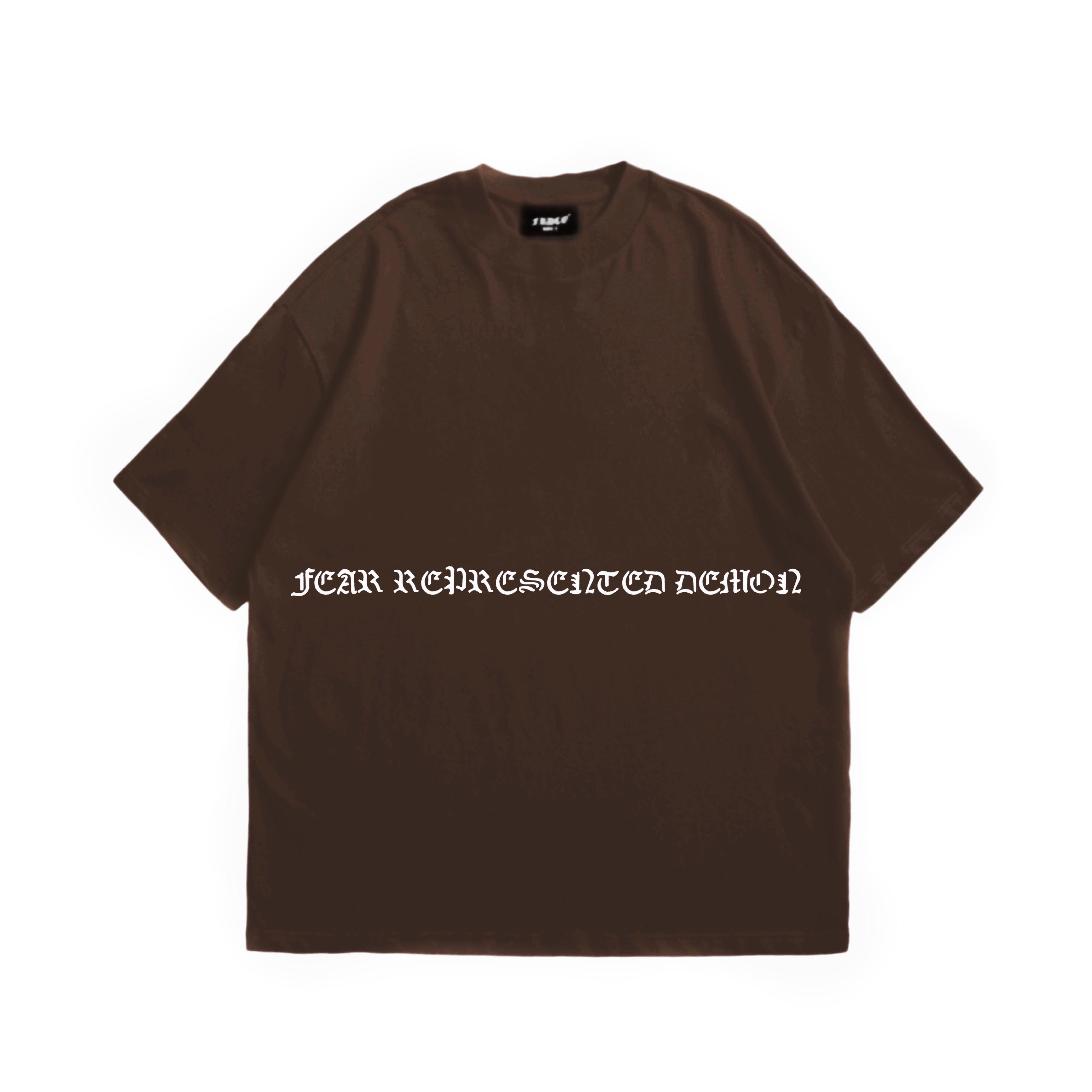 Demons Dust Essential Logo Tee Brown