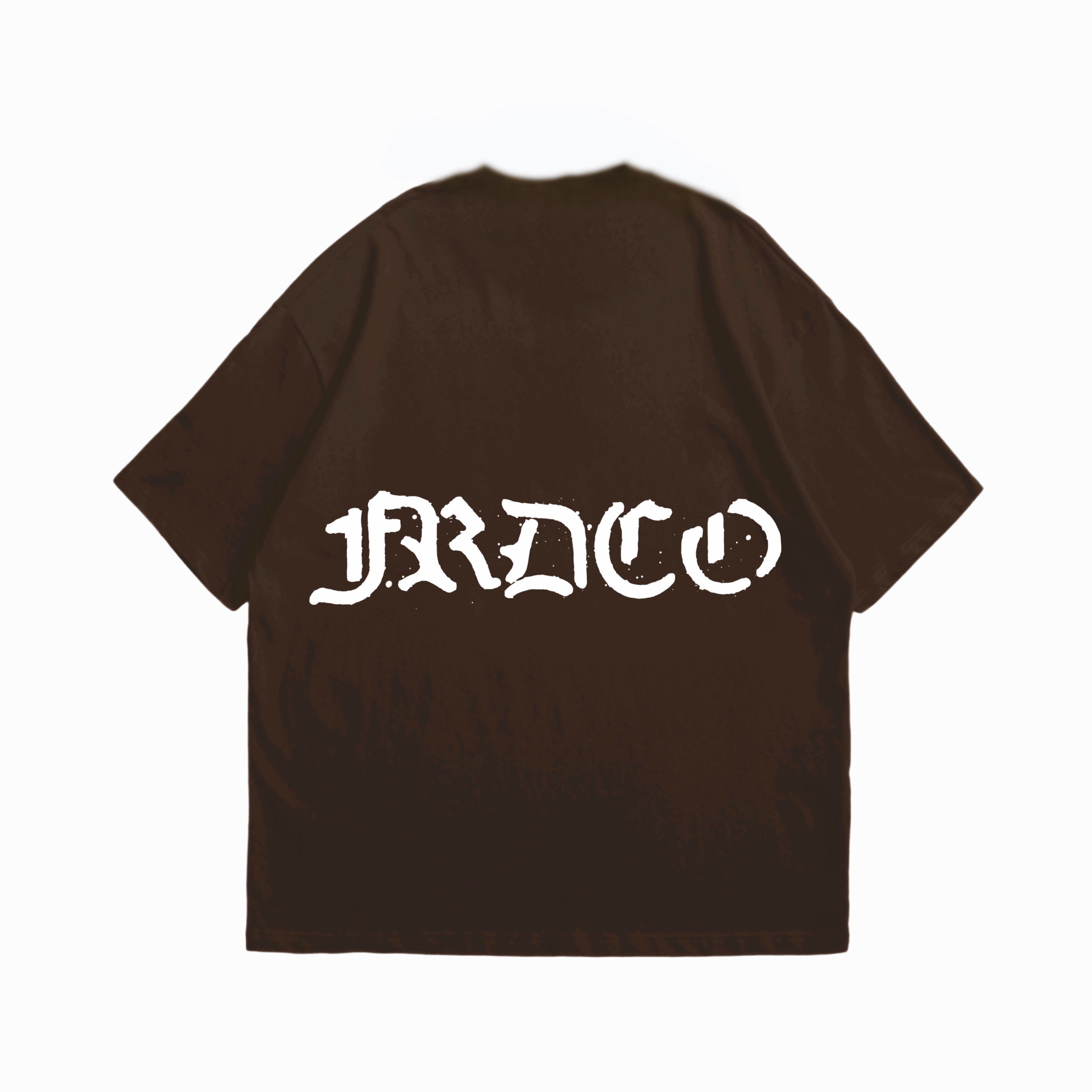 Demons Dust Bird Logo Tee Brown