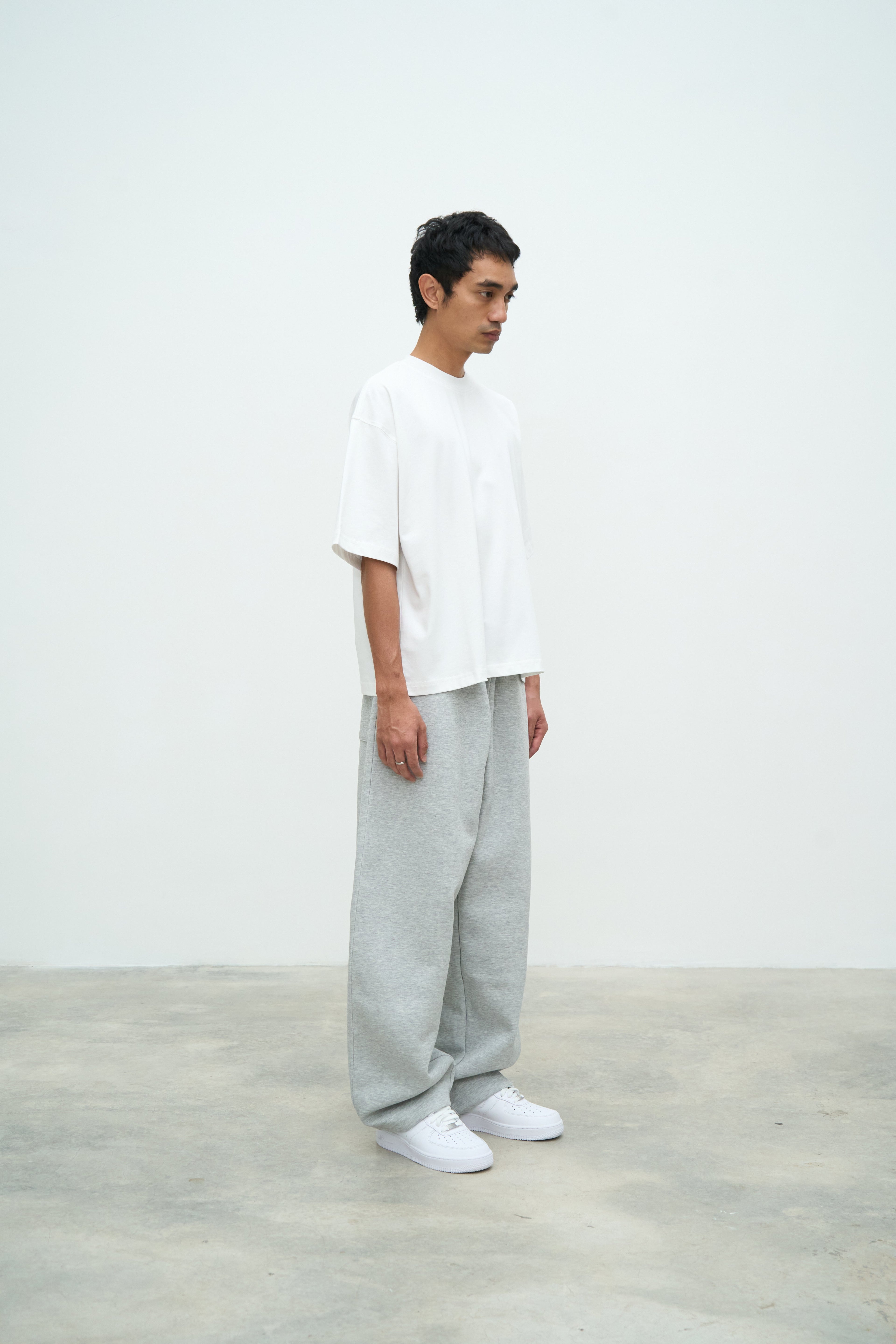 Essential Crop Tee - White