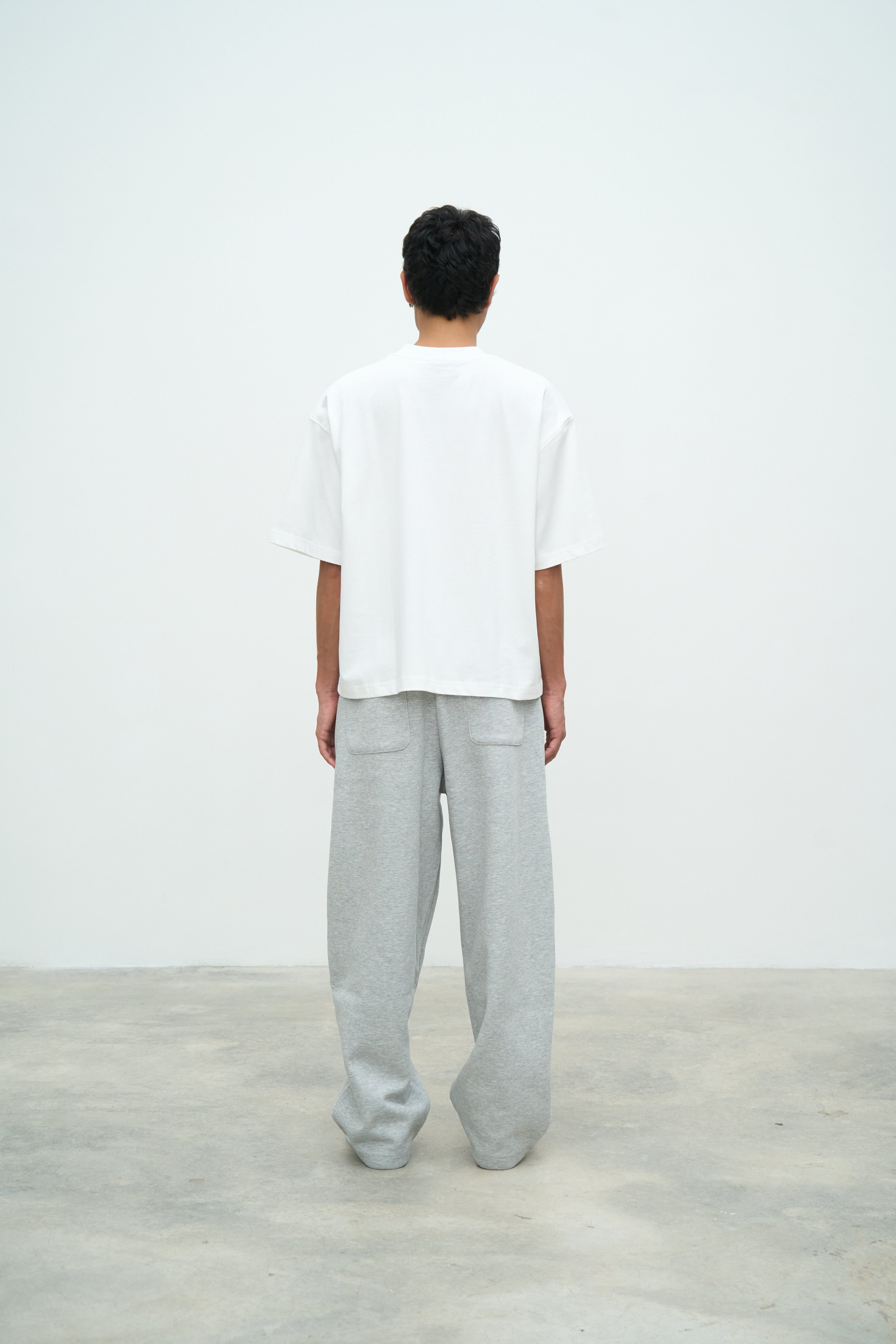 Essential Crop Tee - White
