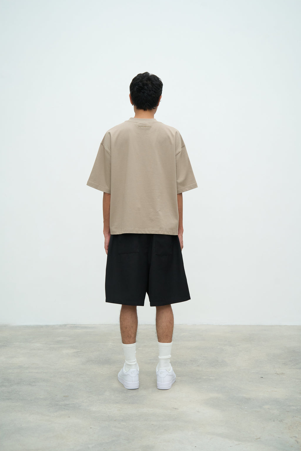 Essential Crop Tee - Sand