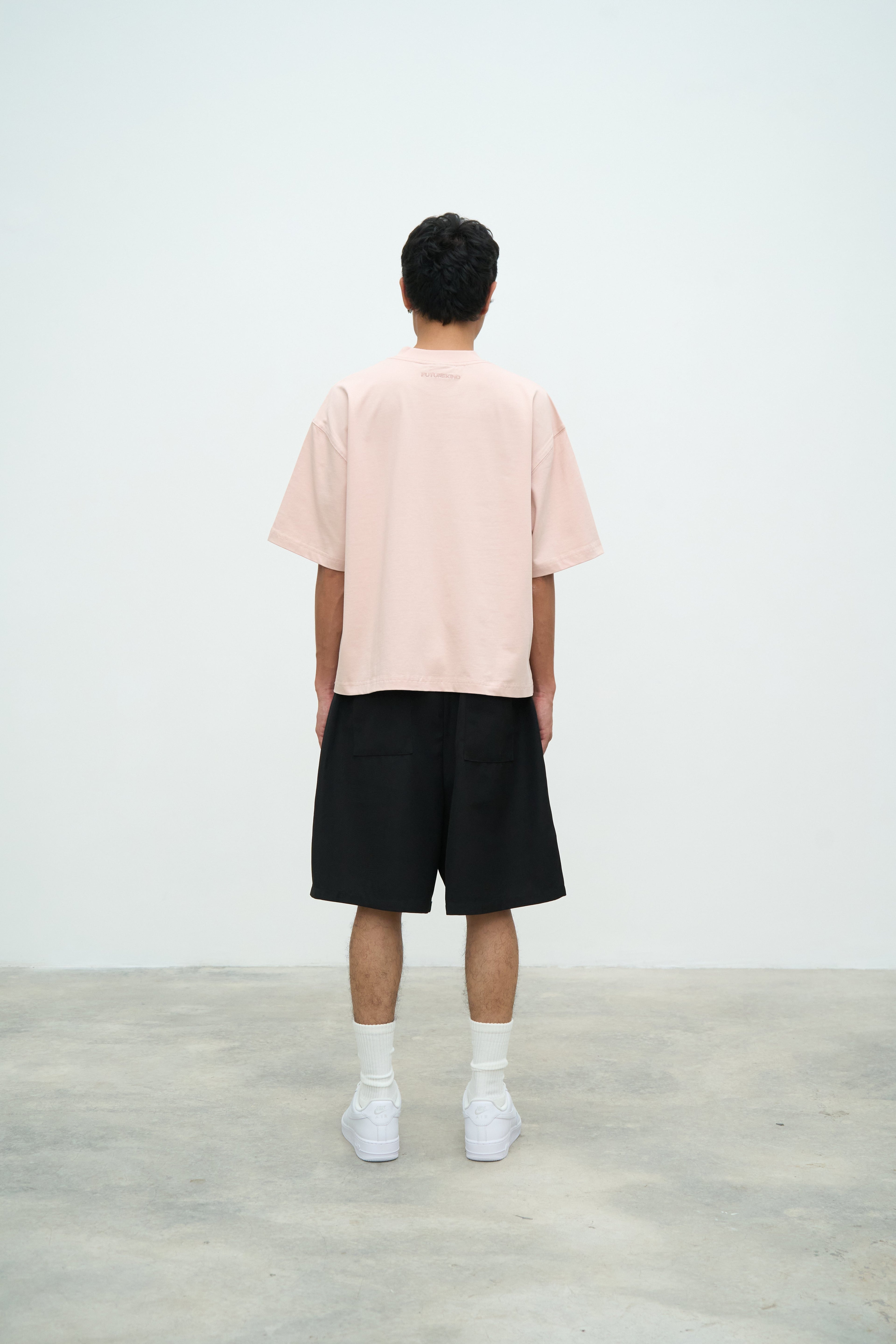 Essential Crop Tee - Blush Pink