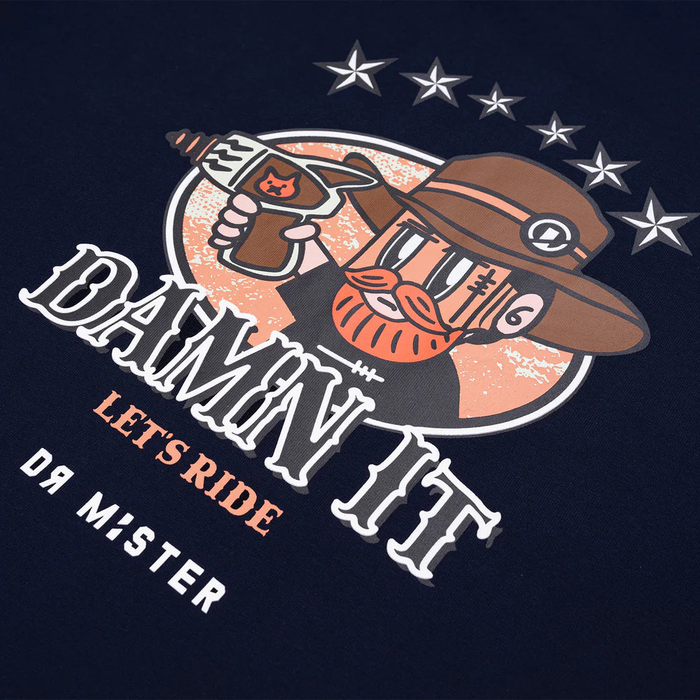 Gunslinger Tee Navy Blue