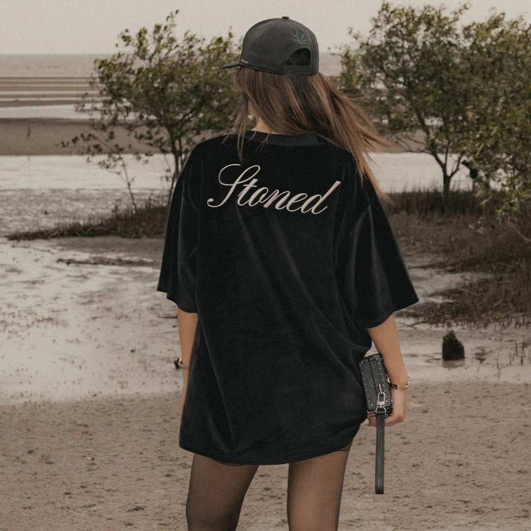Void : Genetic Velvet Tee Black