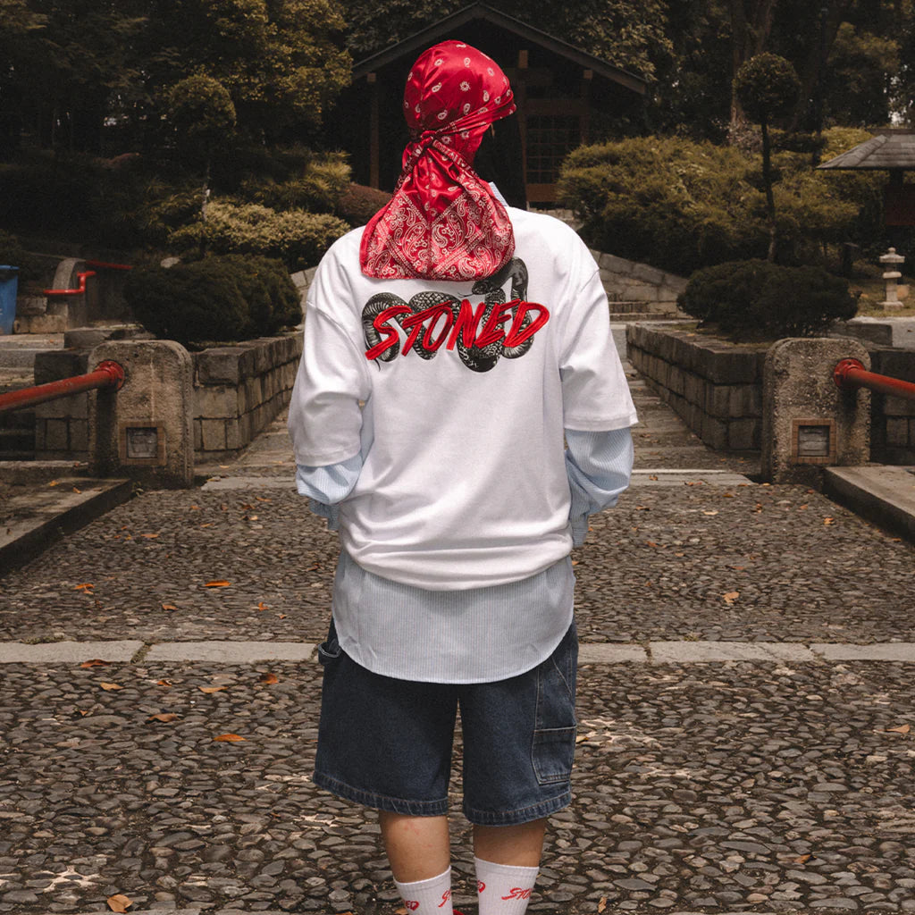 Mystic : Genetic Snake Tee White