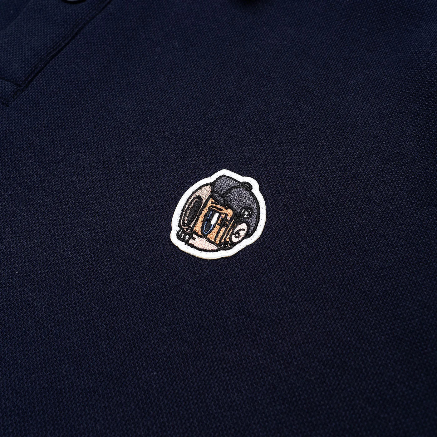 HDHF Patched Polo Tee