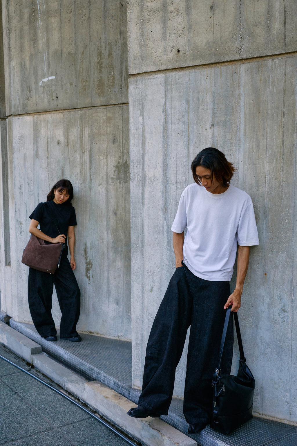Kota Commuter Suede Hobo Bag