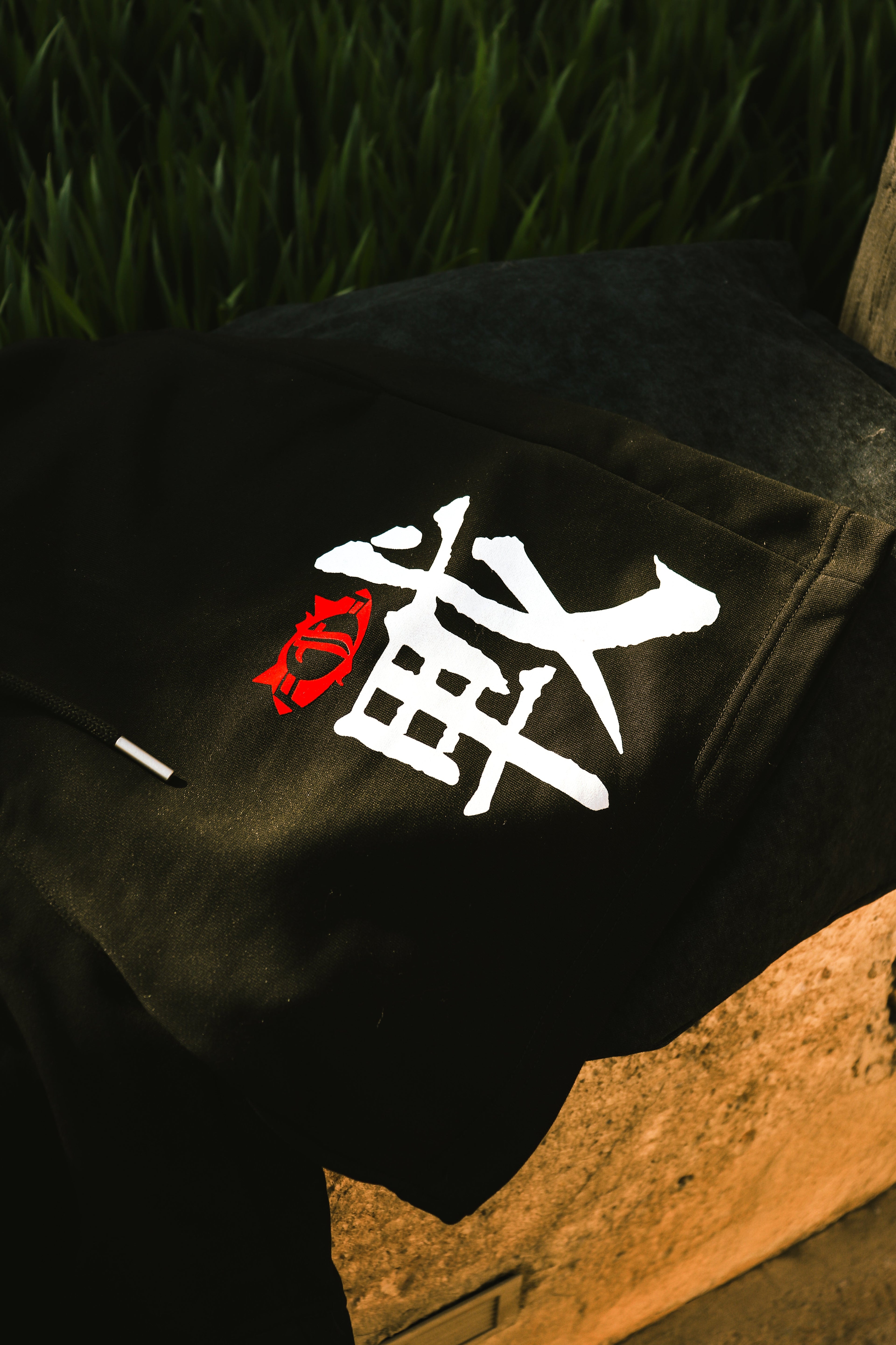 Warrior Logo Pants Black