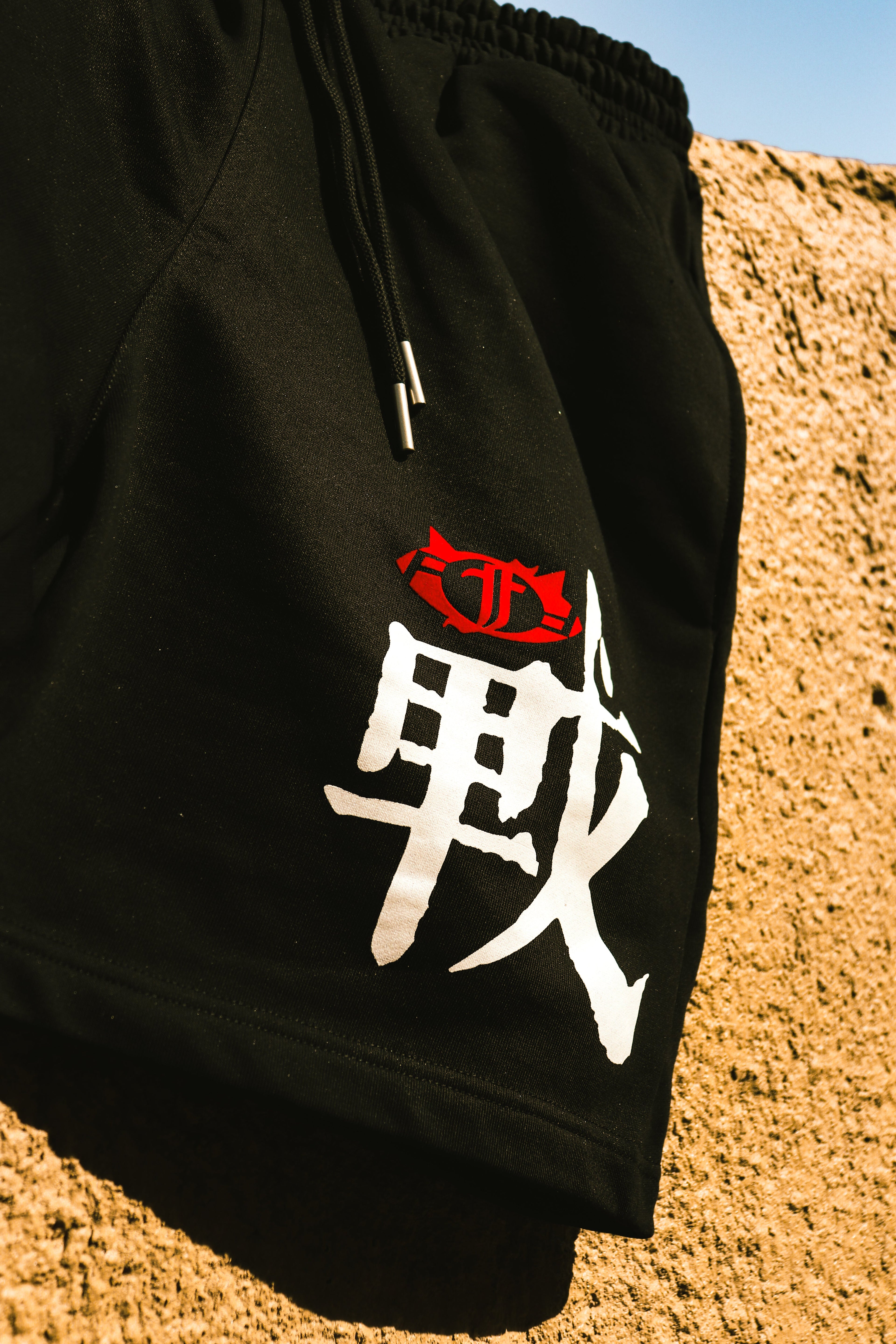 Warrior Logo Pants Black