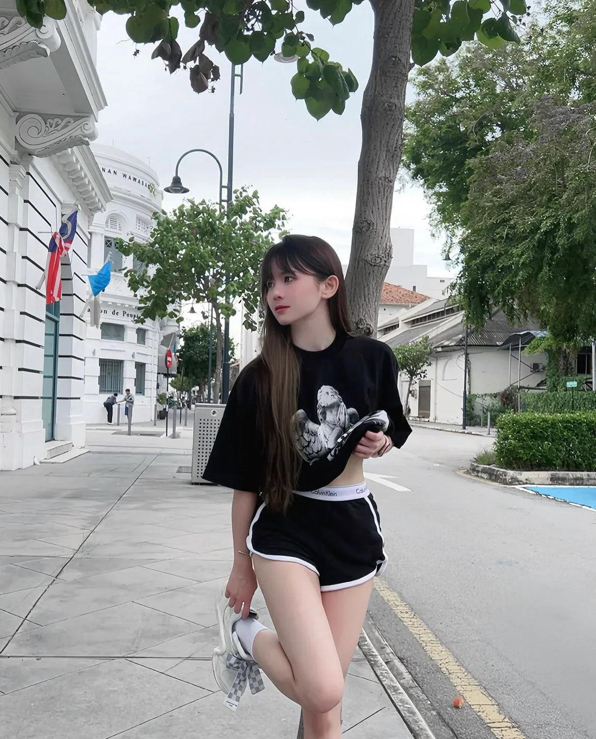 God Pray God Tee Black