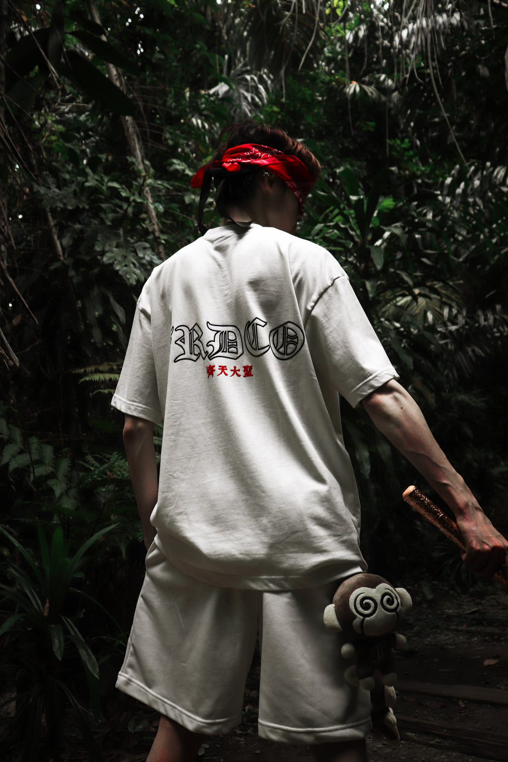 Legend Monkey : Warrior Wu Kong Tee White