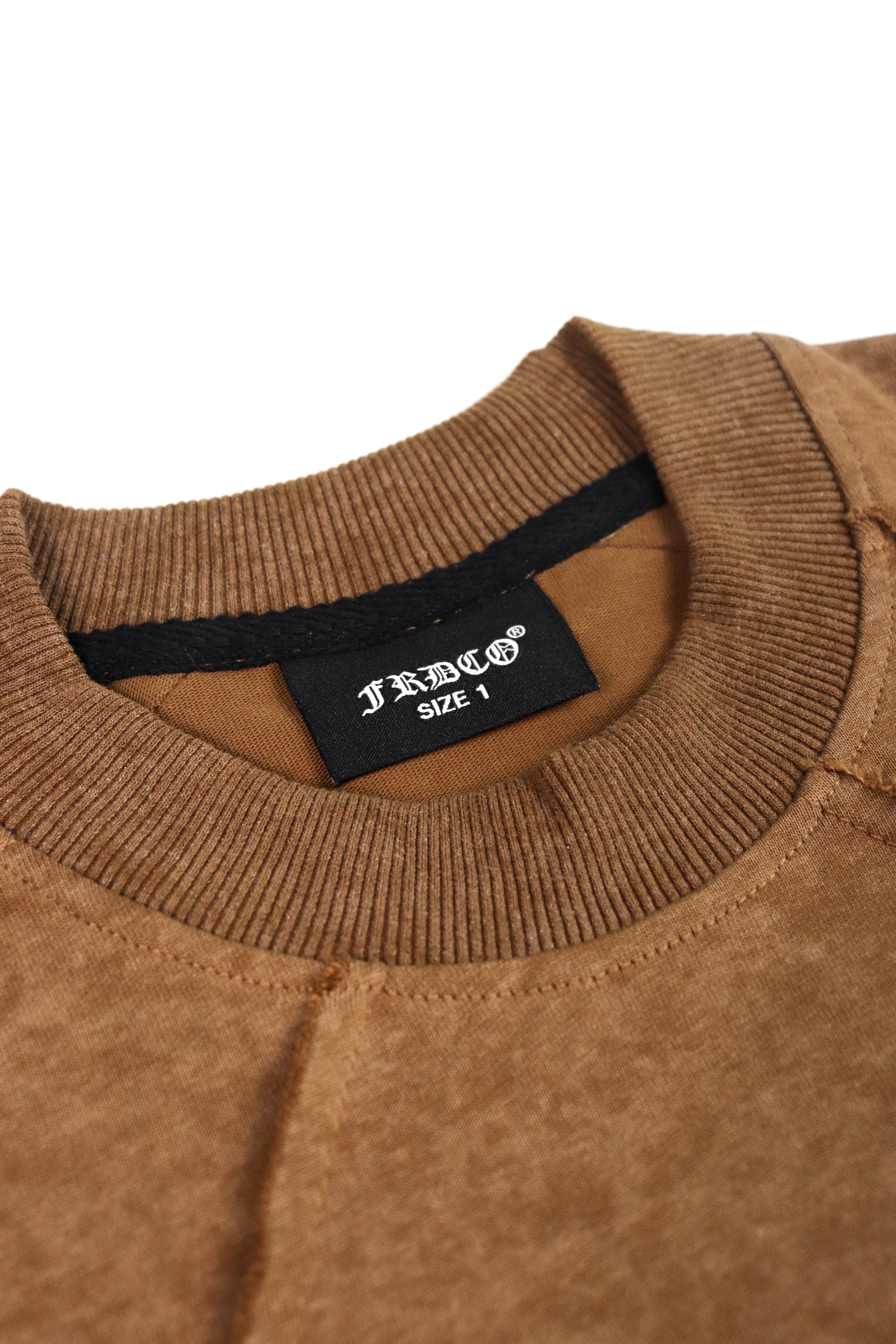 Essential CNS Washed Tee Brown