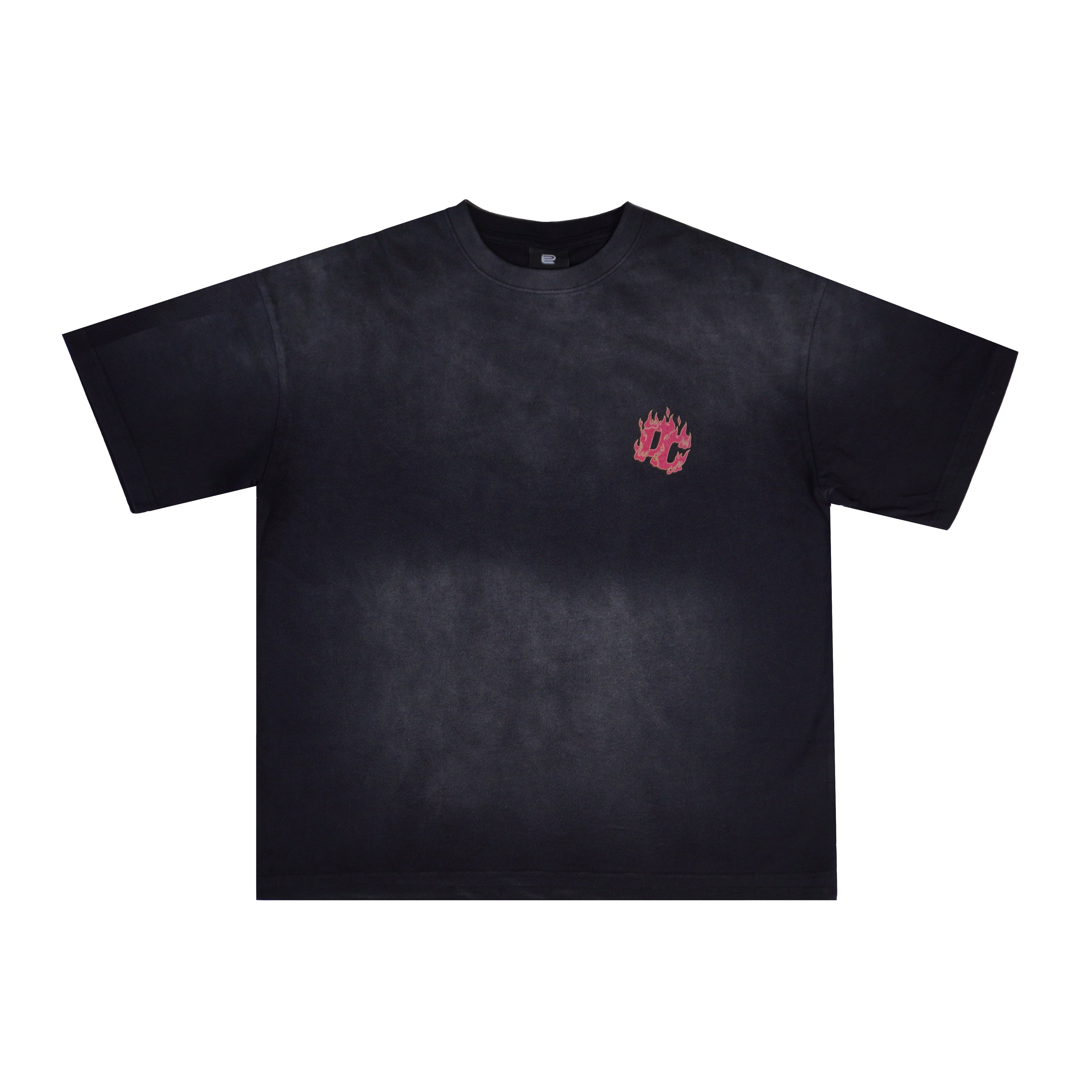 Flame Oversize Dyed Tee