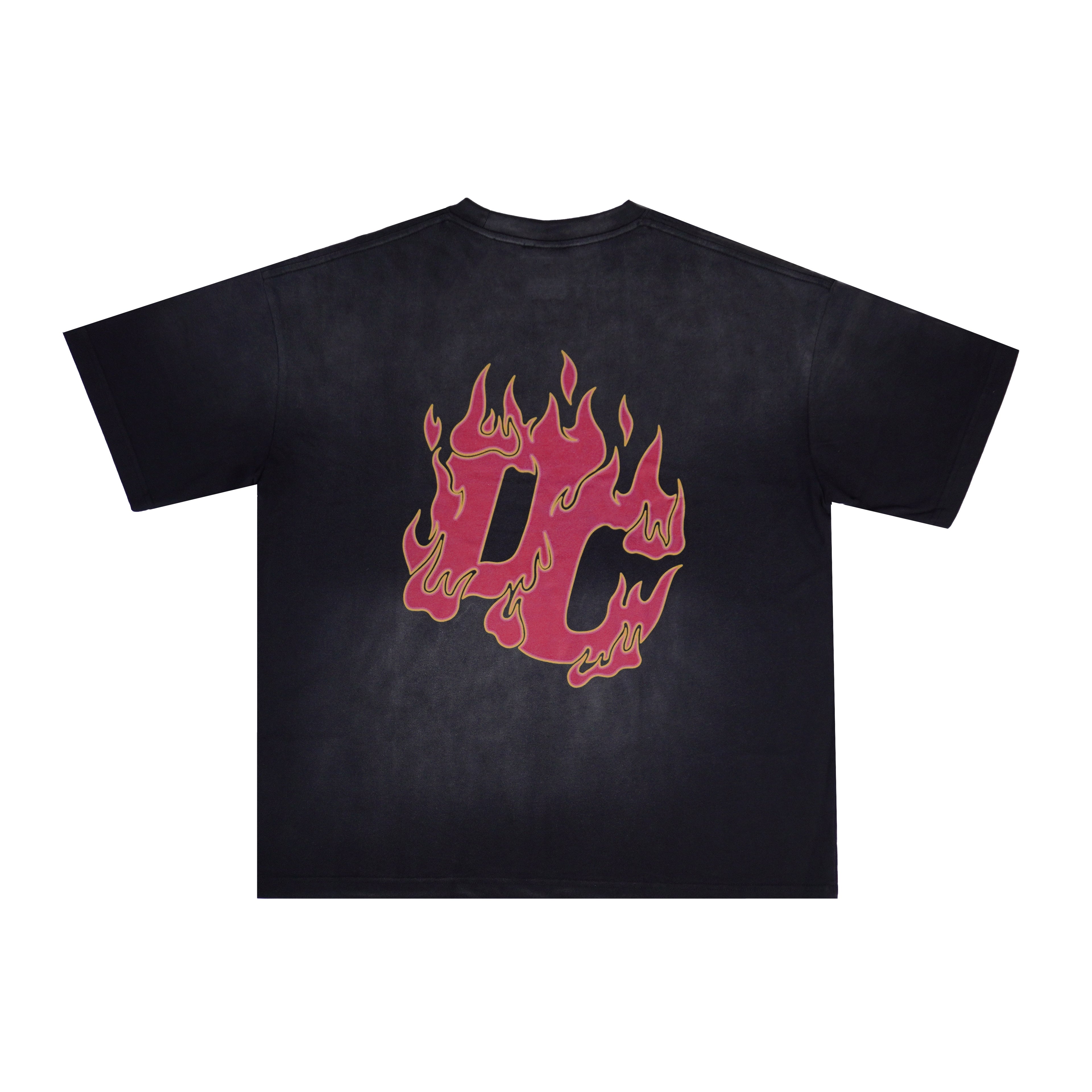 Flame Oversize Dyed Tee