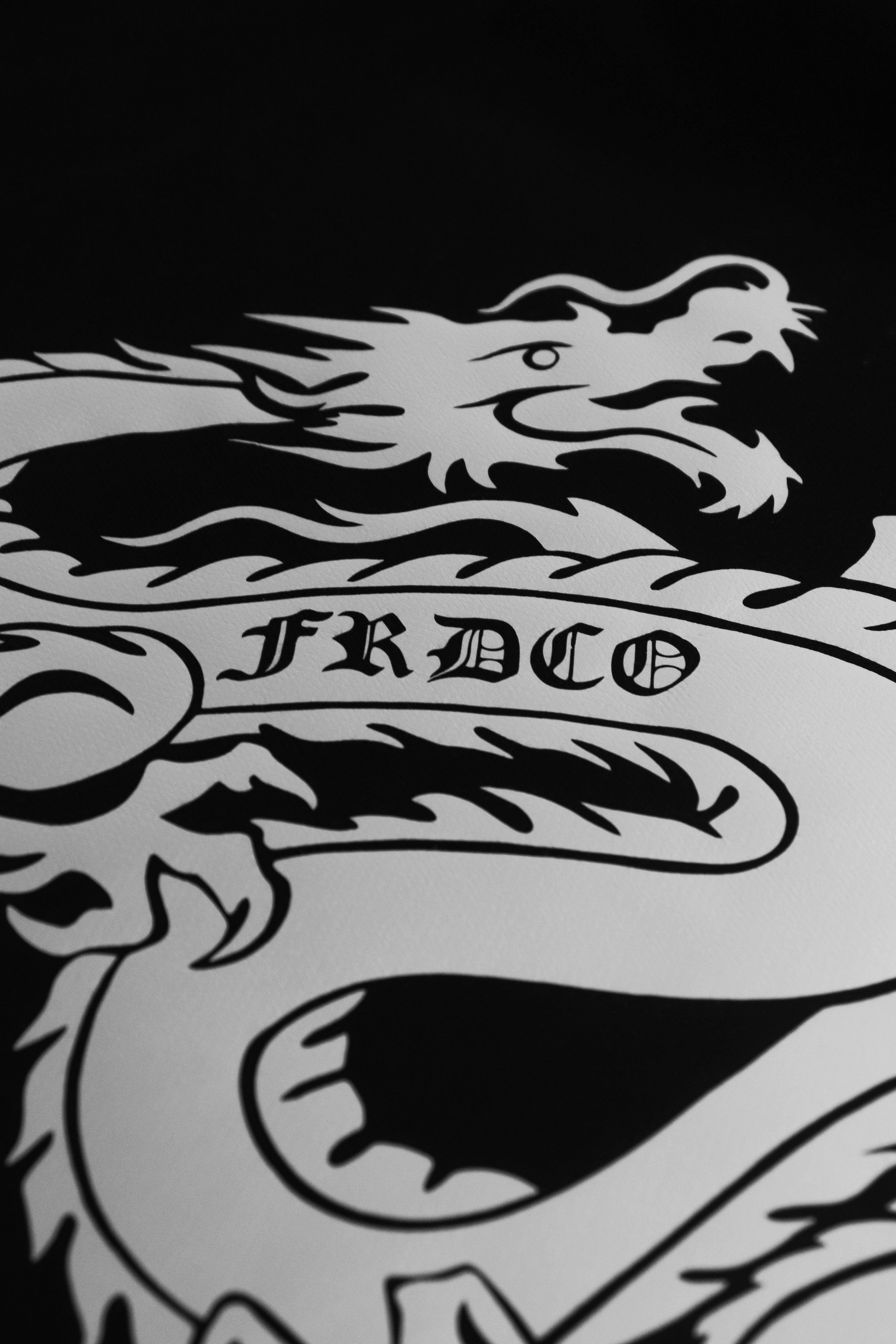 3M Reflective Dragon Hoodie Black