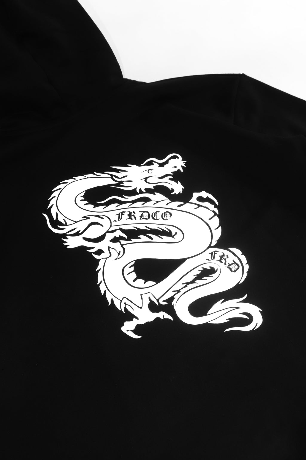 3M Reflective Dragon Hoodie Black