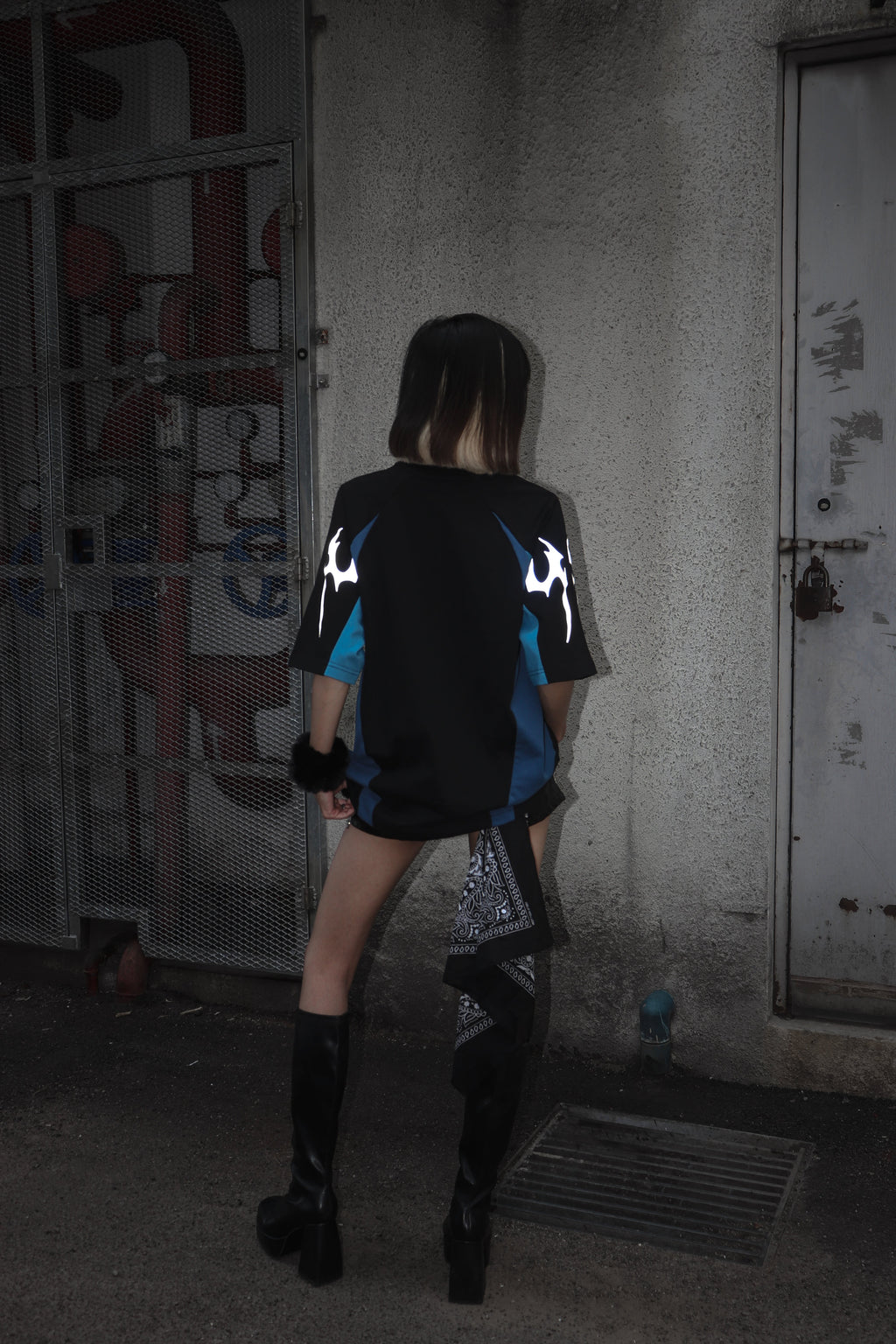 3M Reflective Phantom Tee Blue