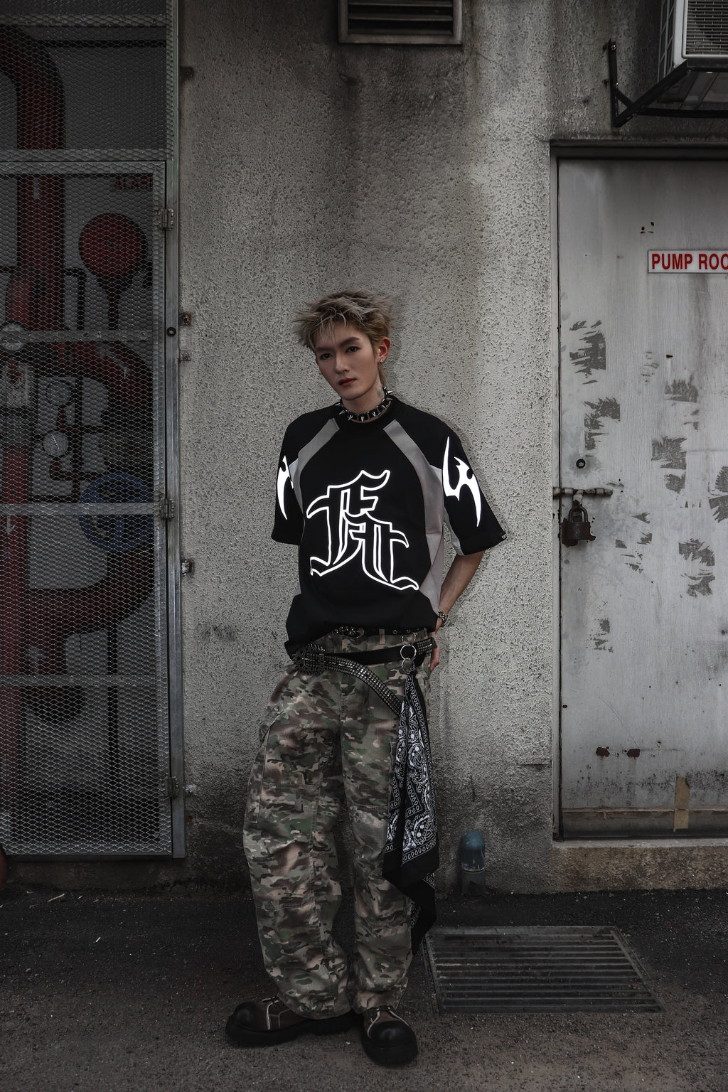 3M Reflective Phantom Tee Black