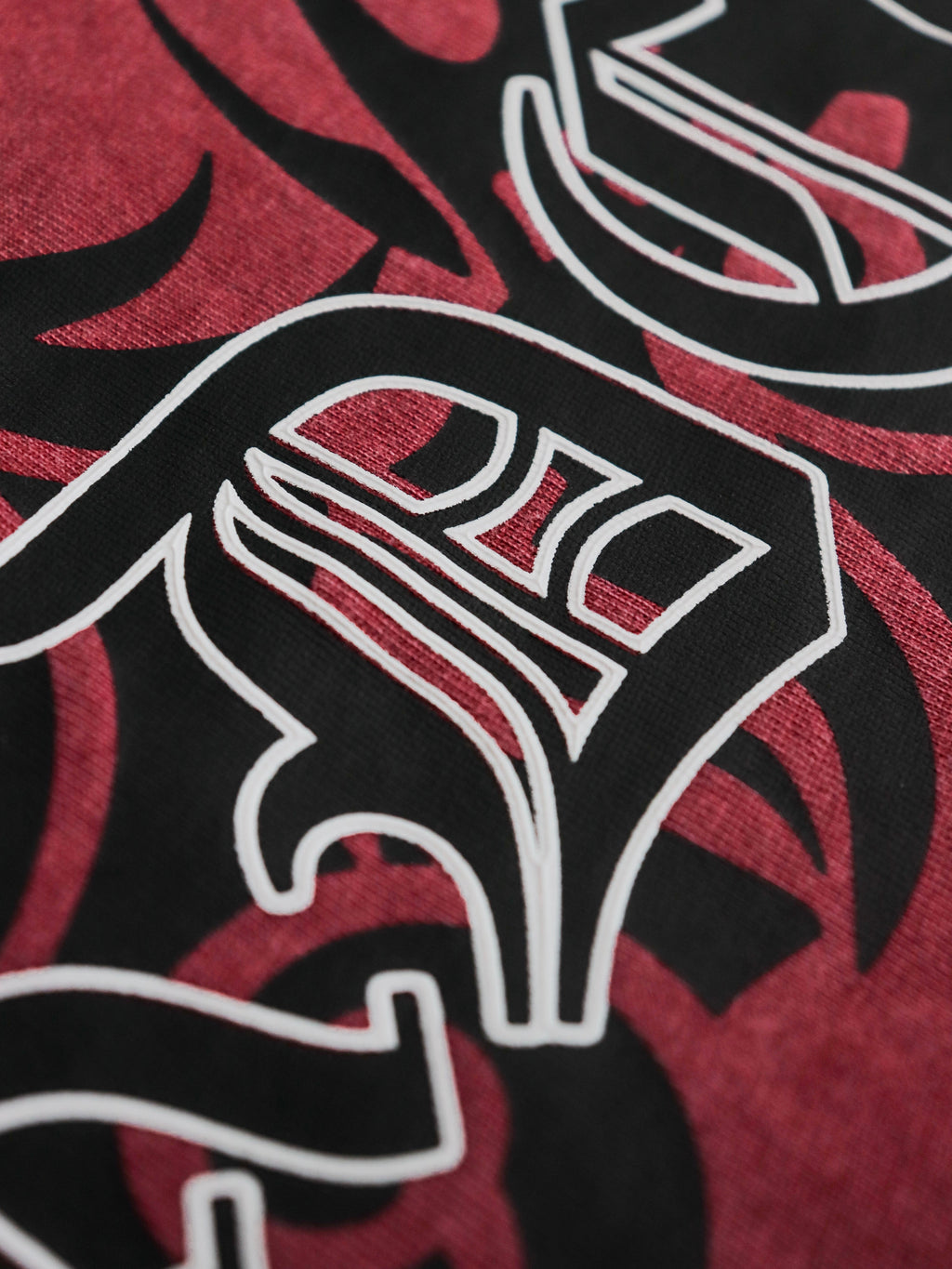 Horse EMP Washed Tee Red
