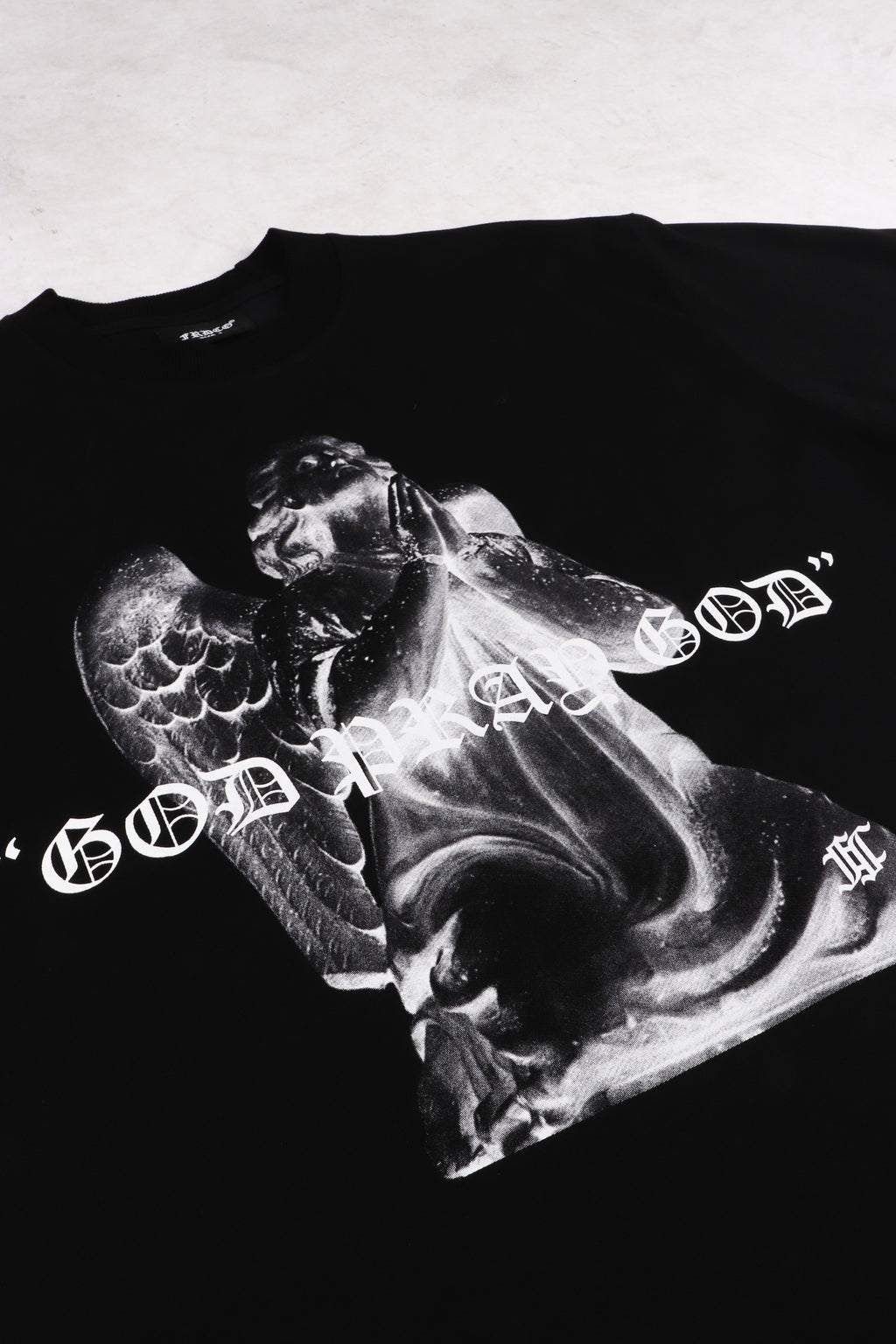 Ghost God Pray God Tee Black