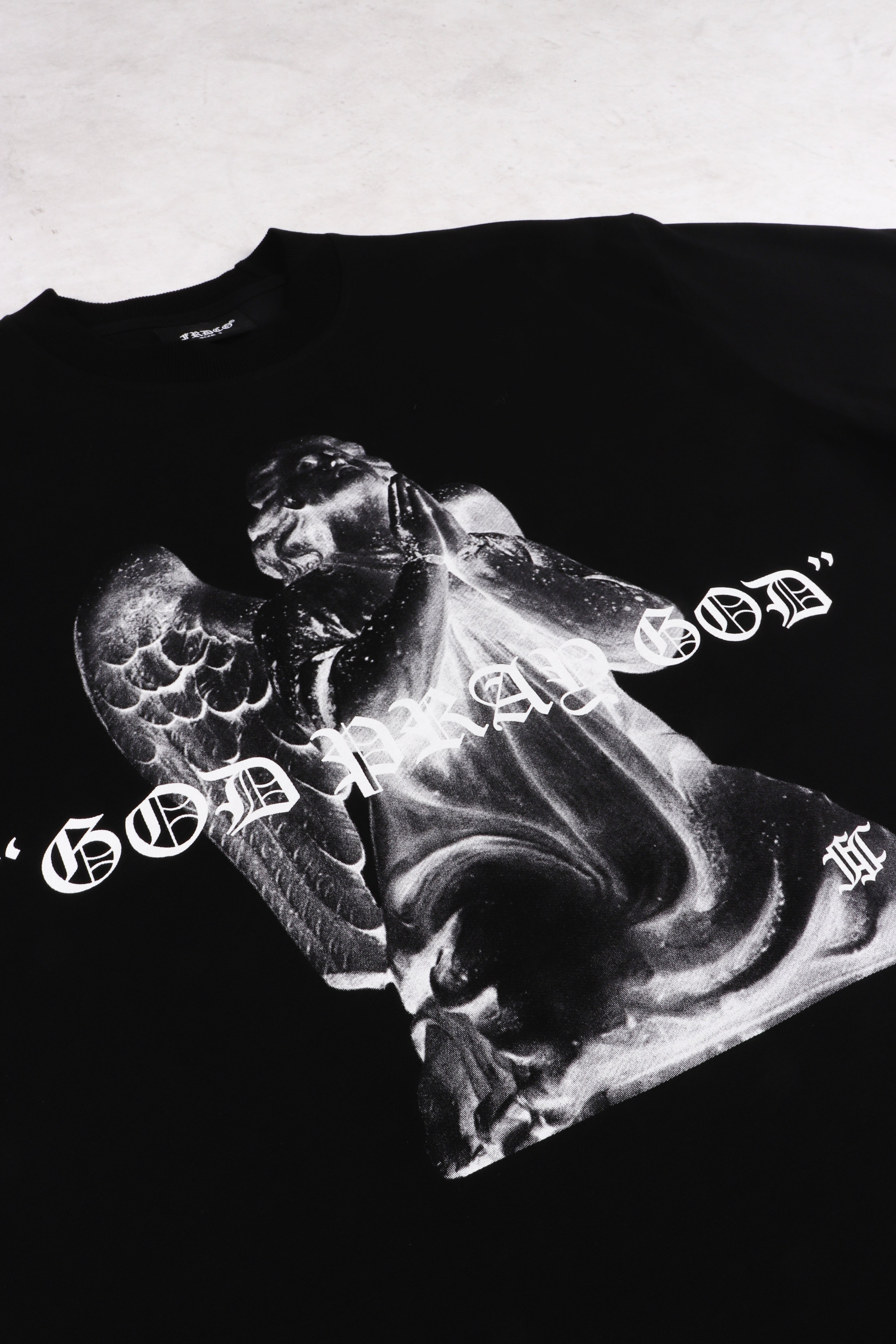 Ghost God Pray God Tee Black