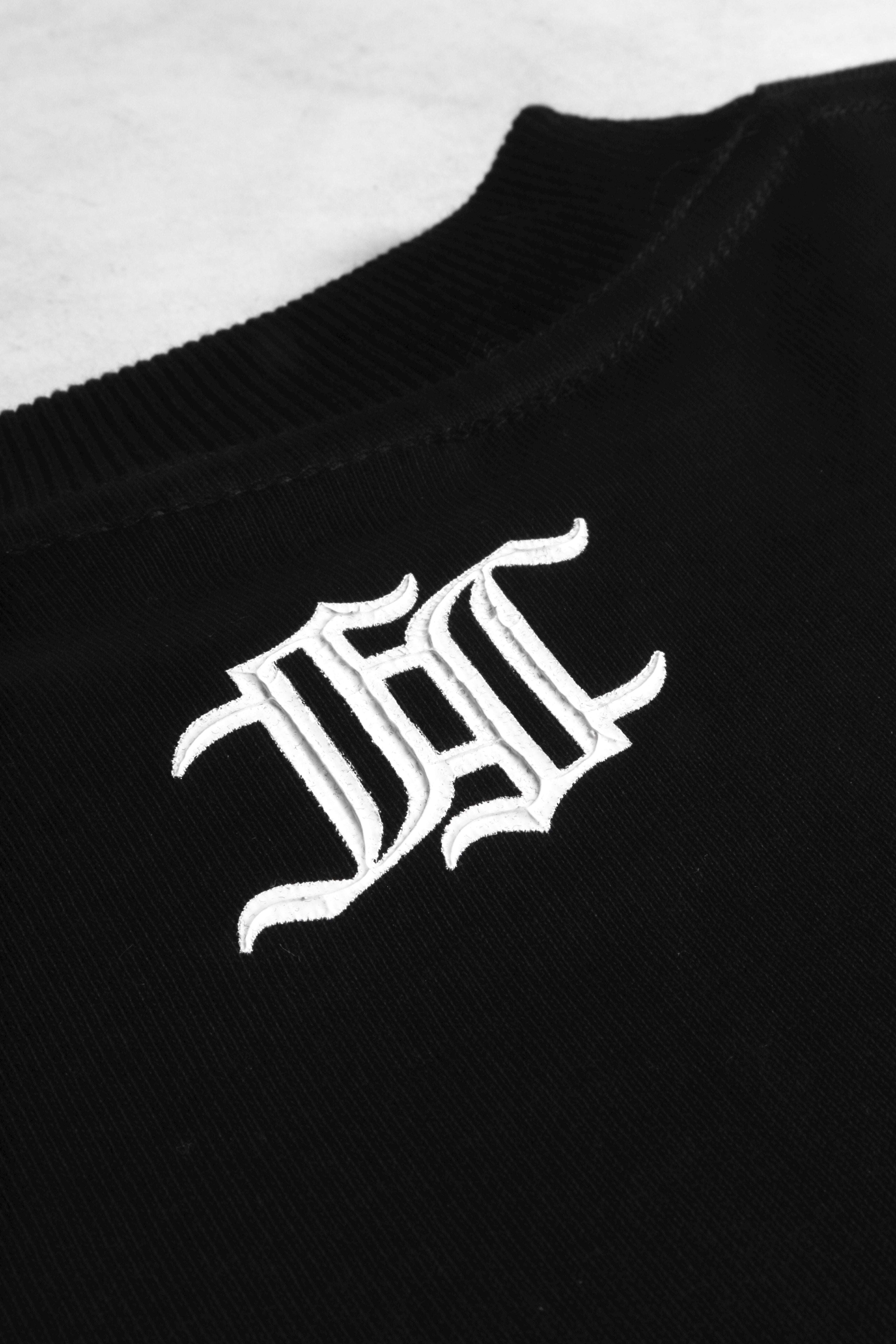 Ghost Monalisa Logo Tee Black