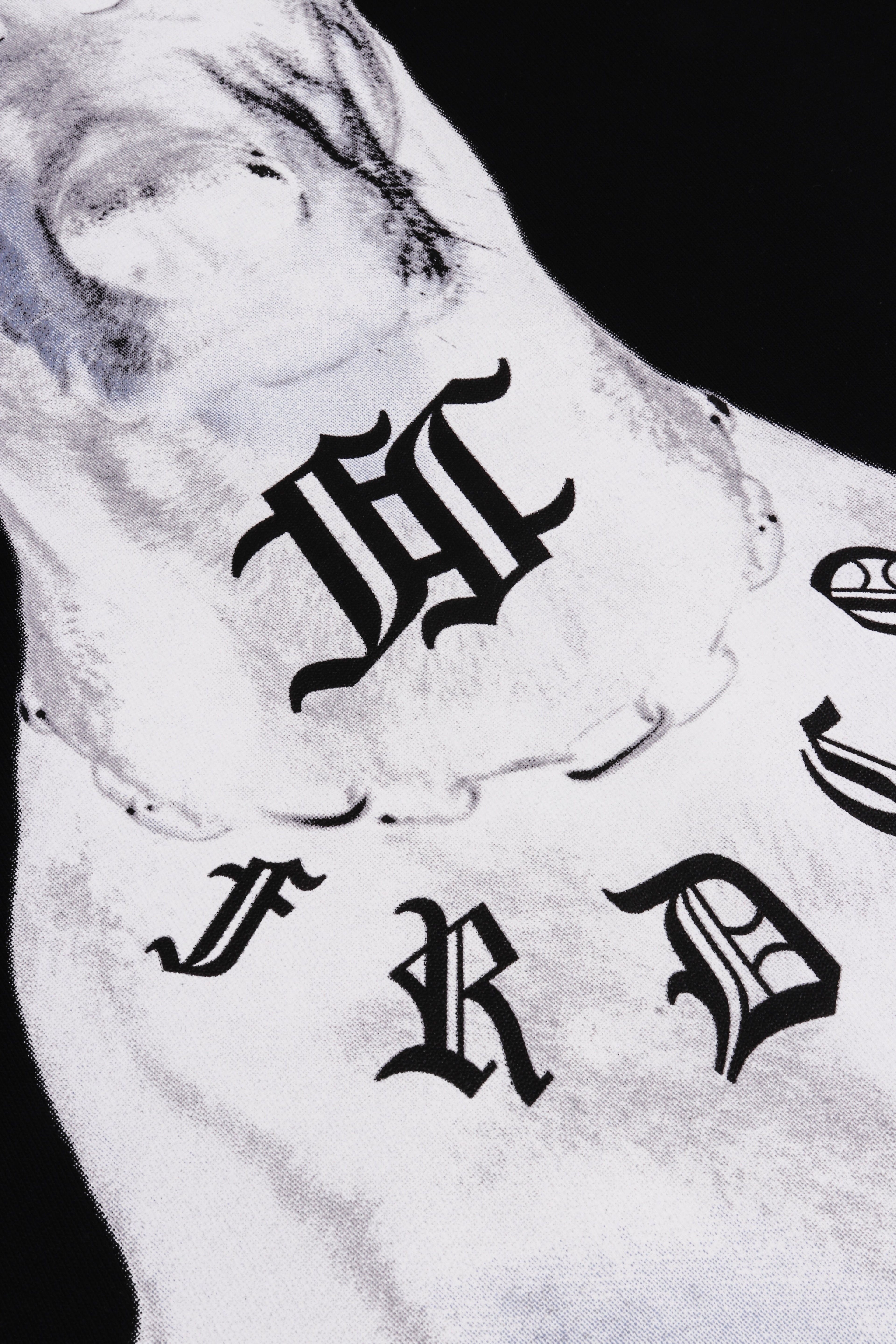 Ghost Dog Head Logo Tee Black