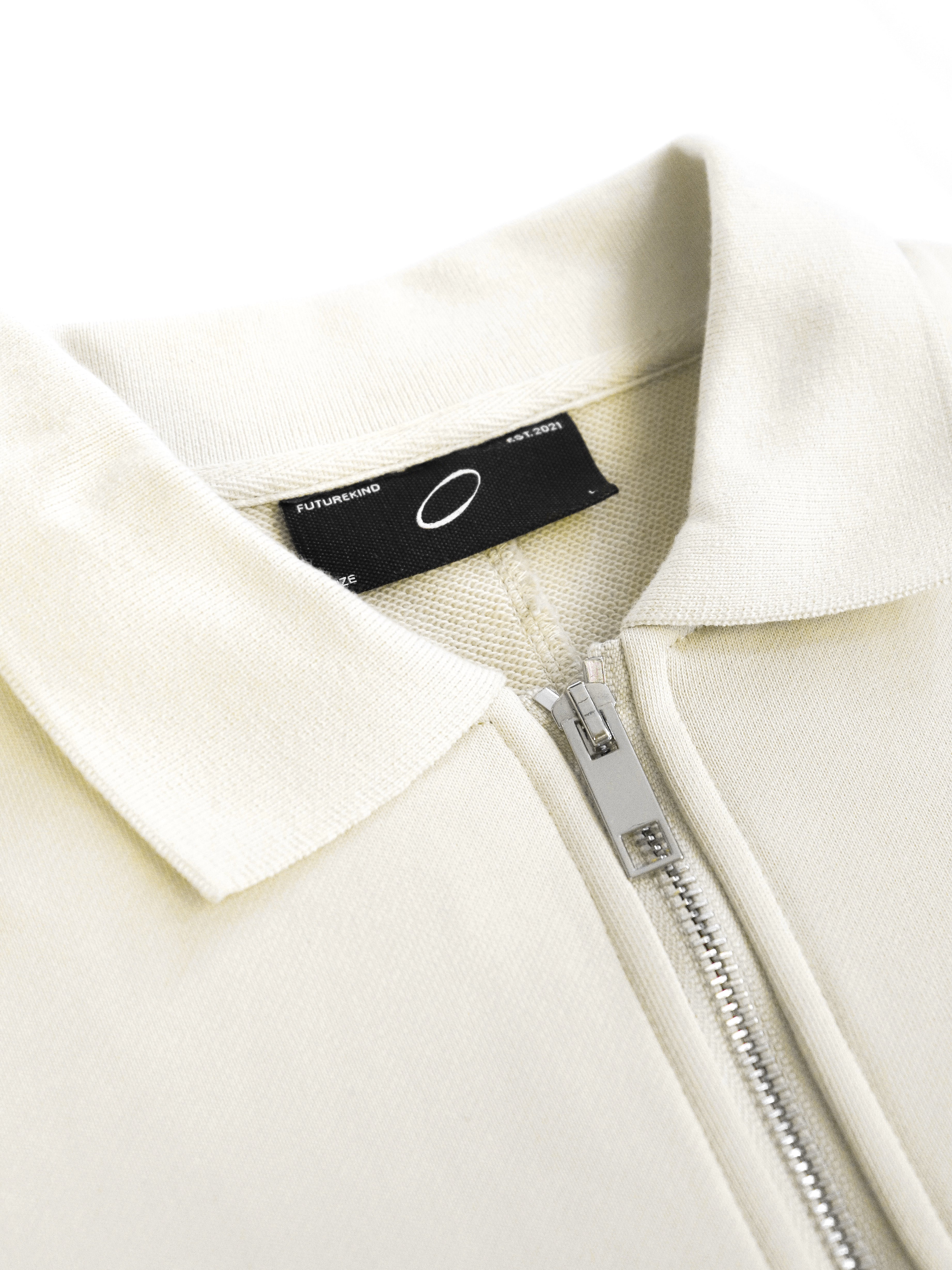Structural Quarter Zip Long Sleeve - Khaki