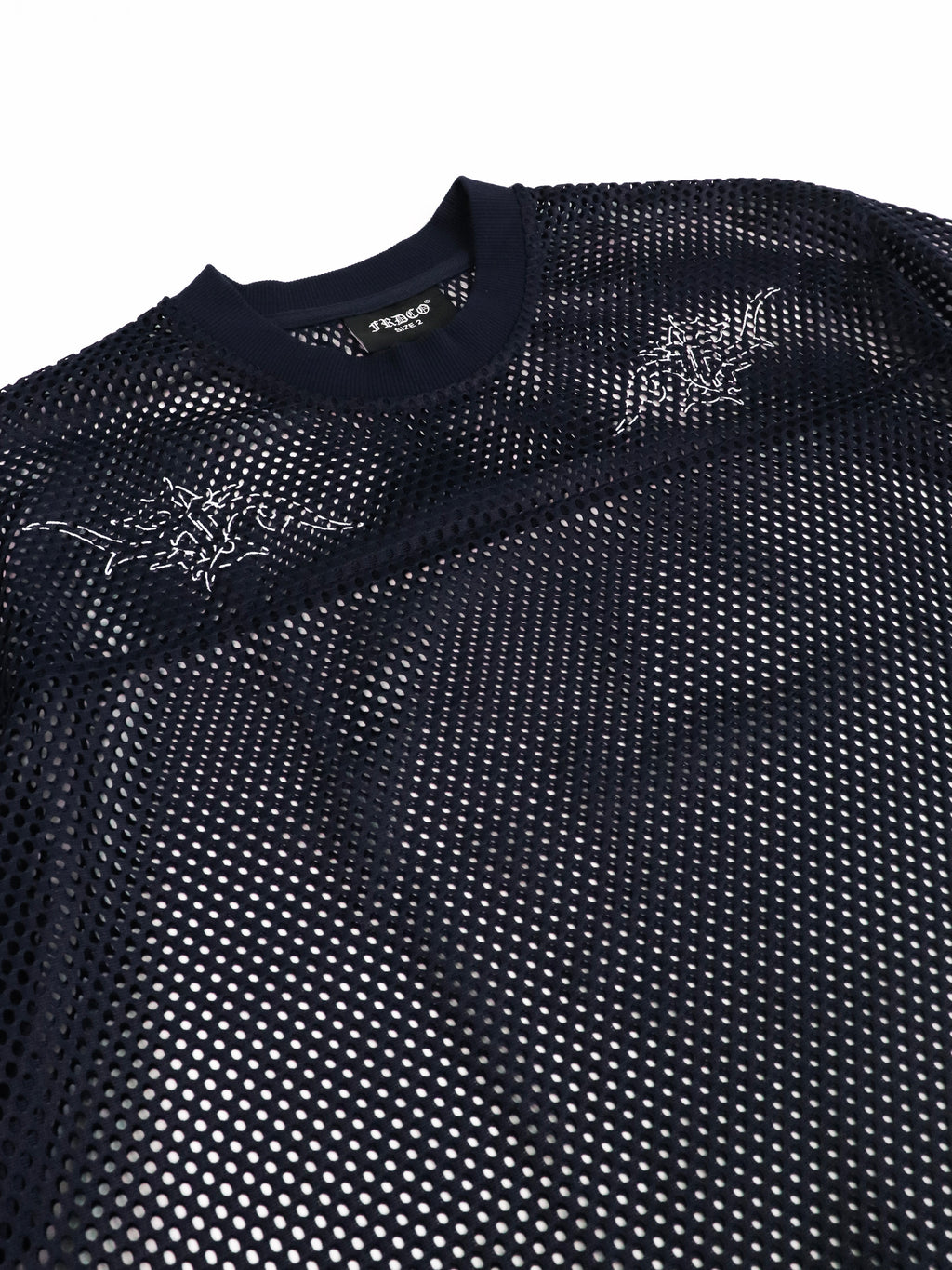 Aura Mesh Tee Navy