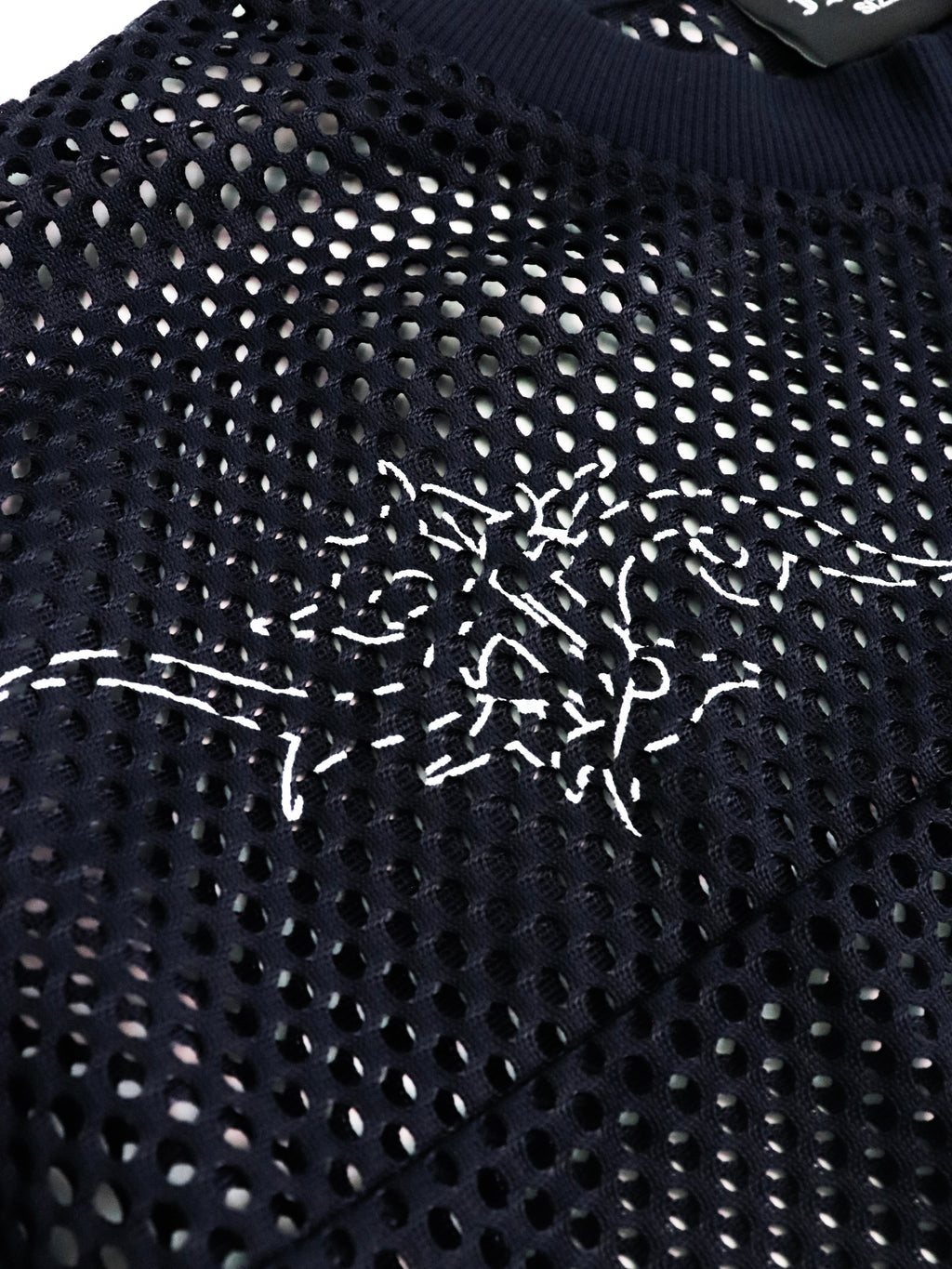 Aura Mesh Tee Navy