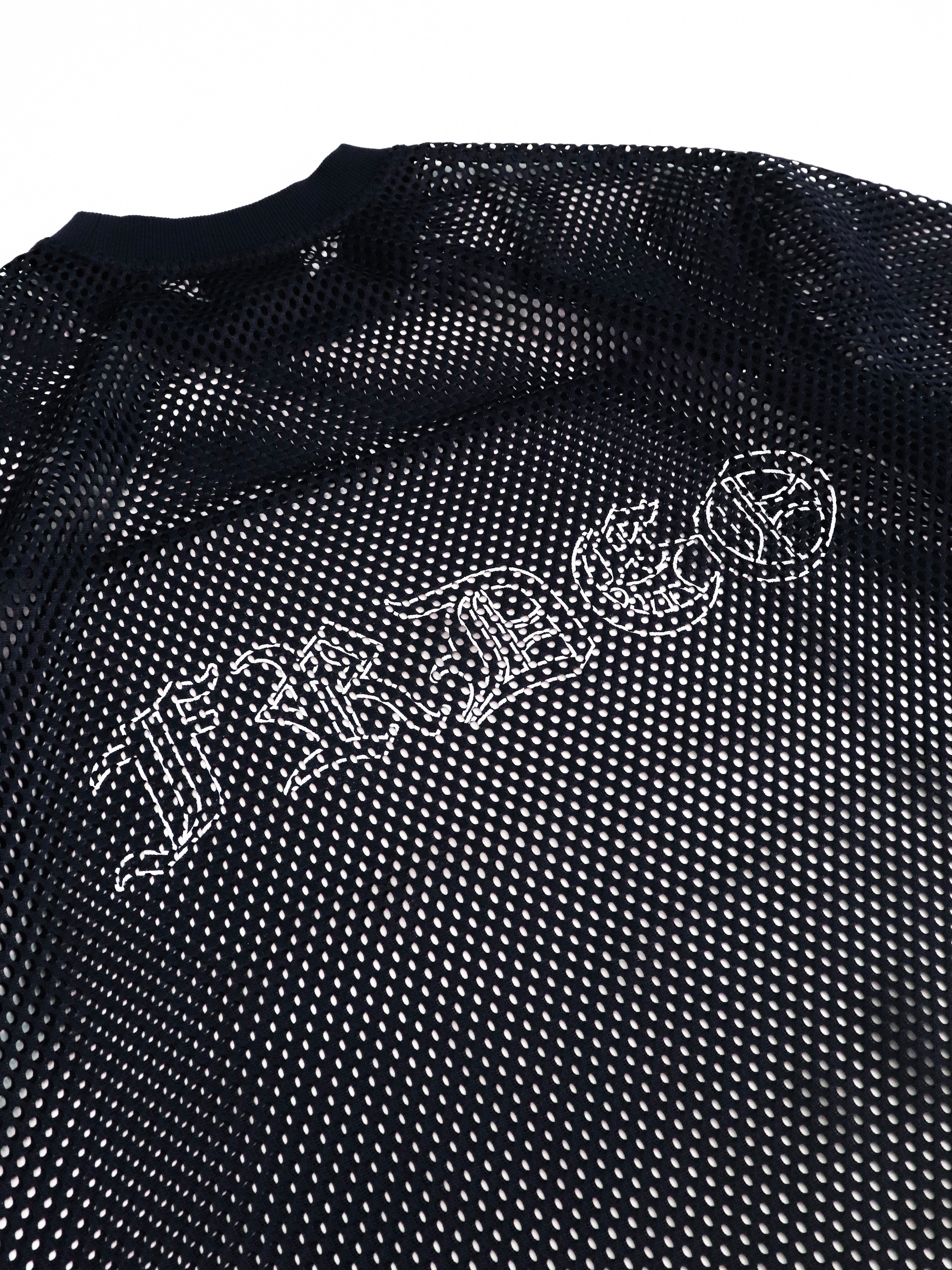 Aura Mesh Tee Navy