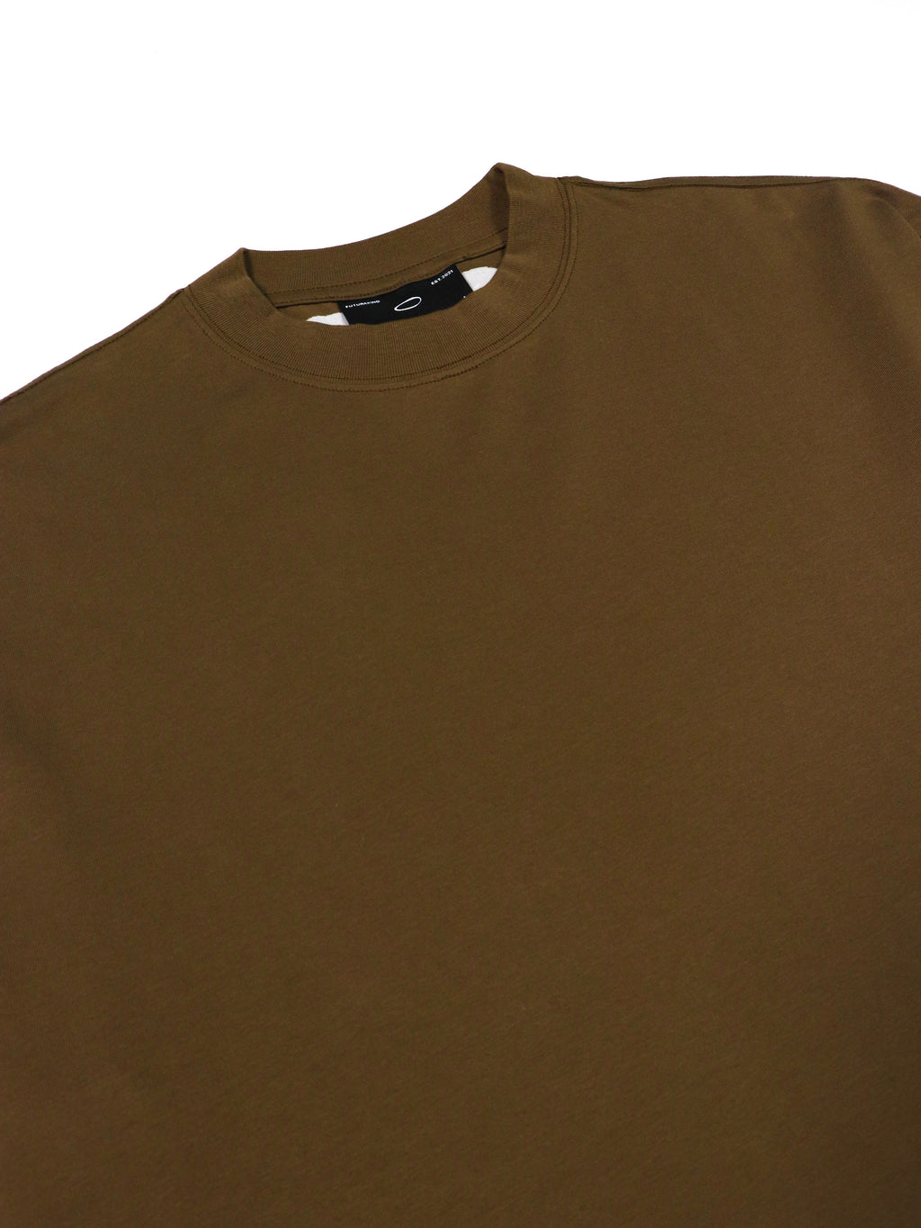 Essential Crop Tee - Brown