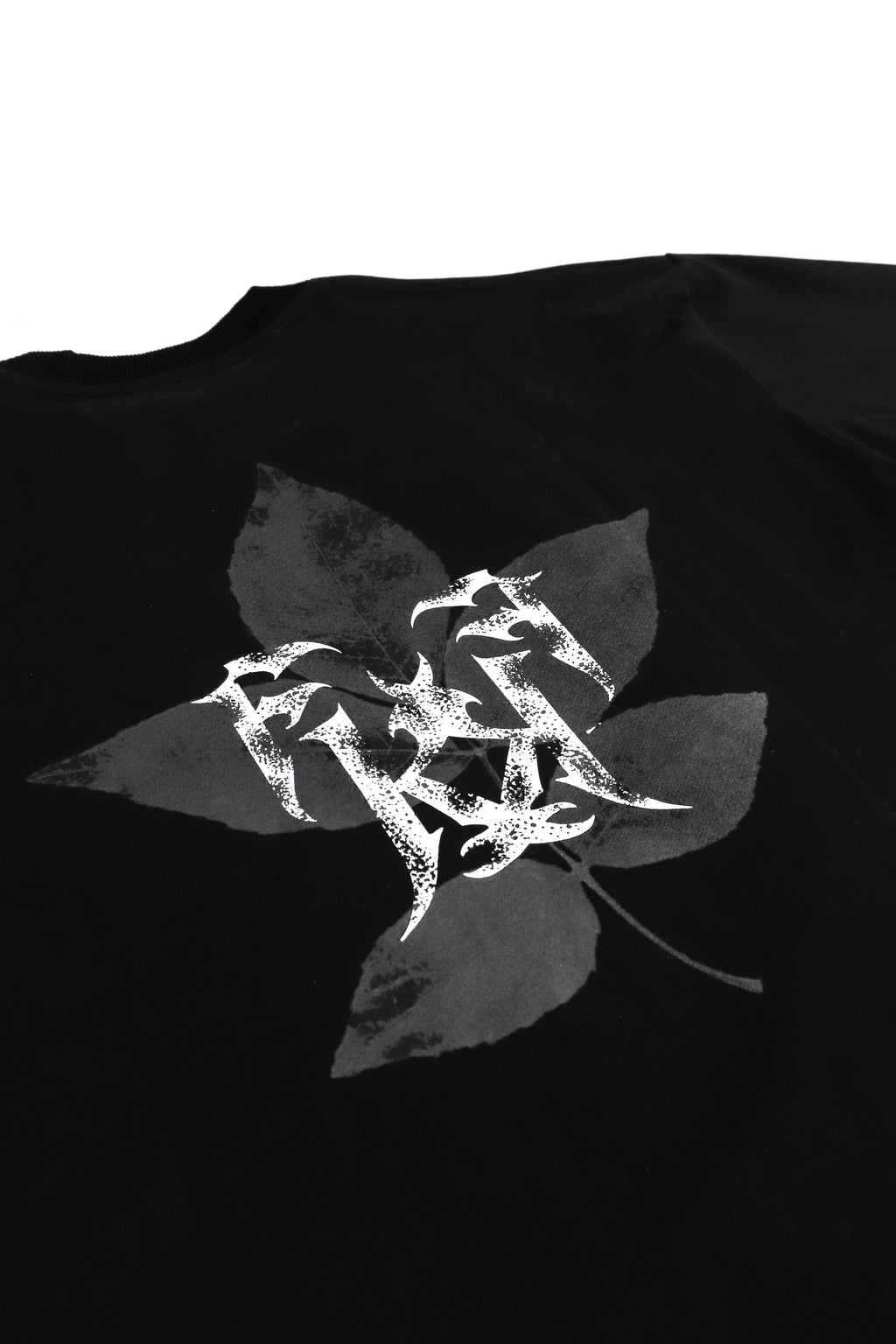 Never Bloom Logo Tee Black
