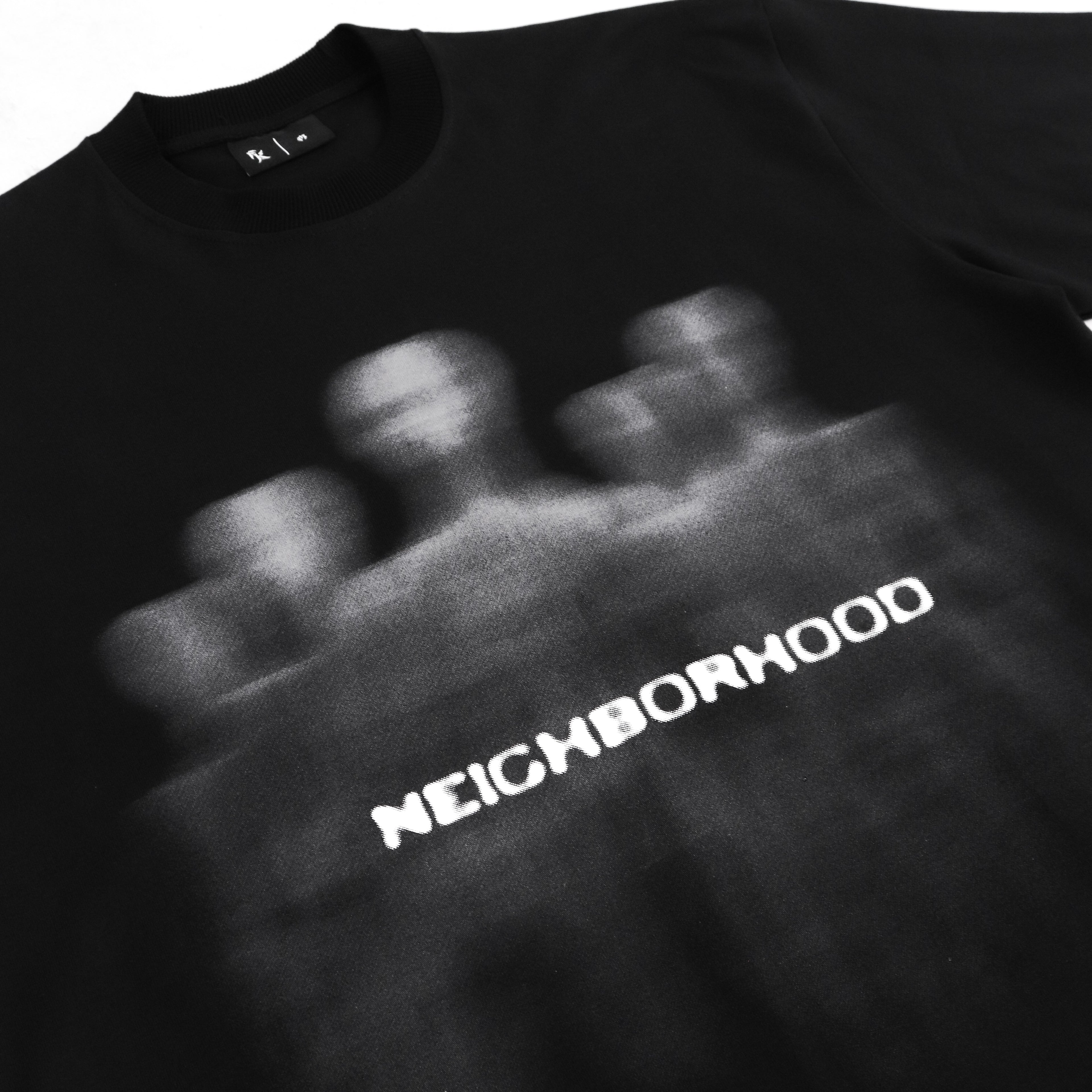 Neighborhood Alien Tee Black