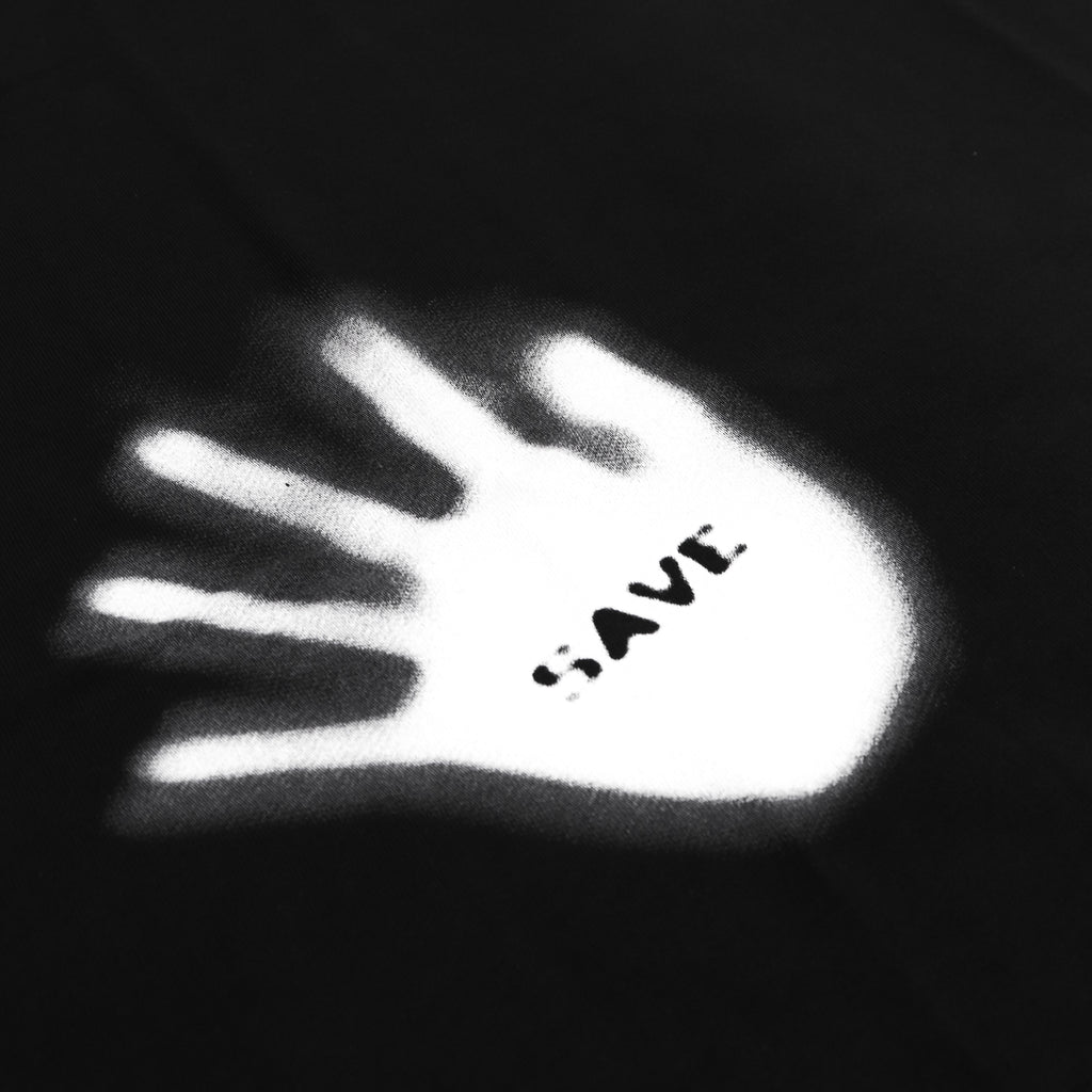 Save Me Logo Tee Black