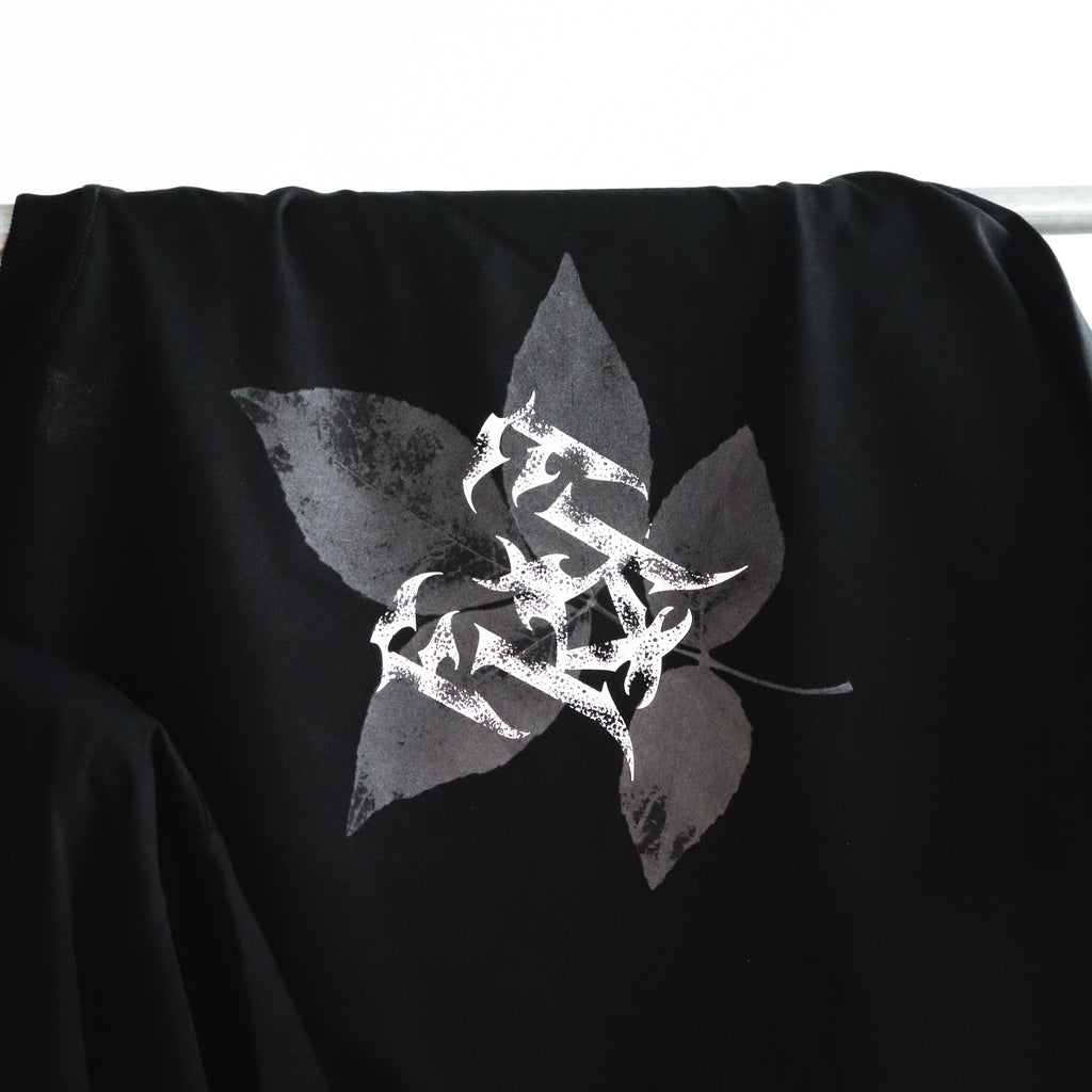 Never Bloom Logo Tee Black