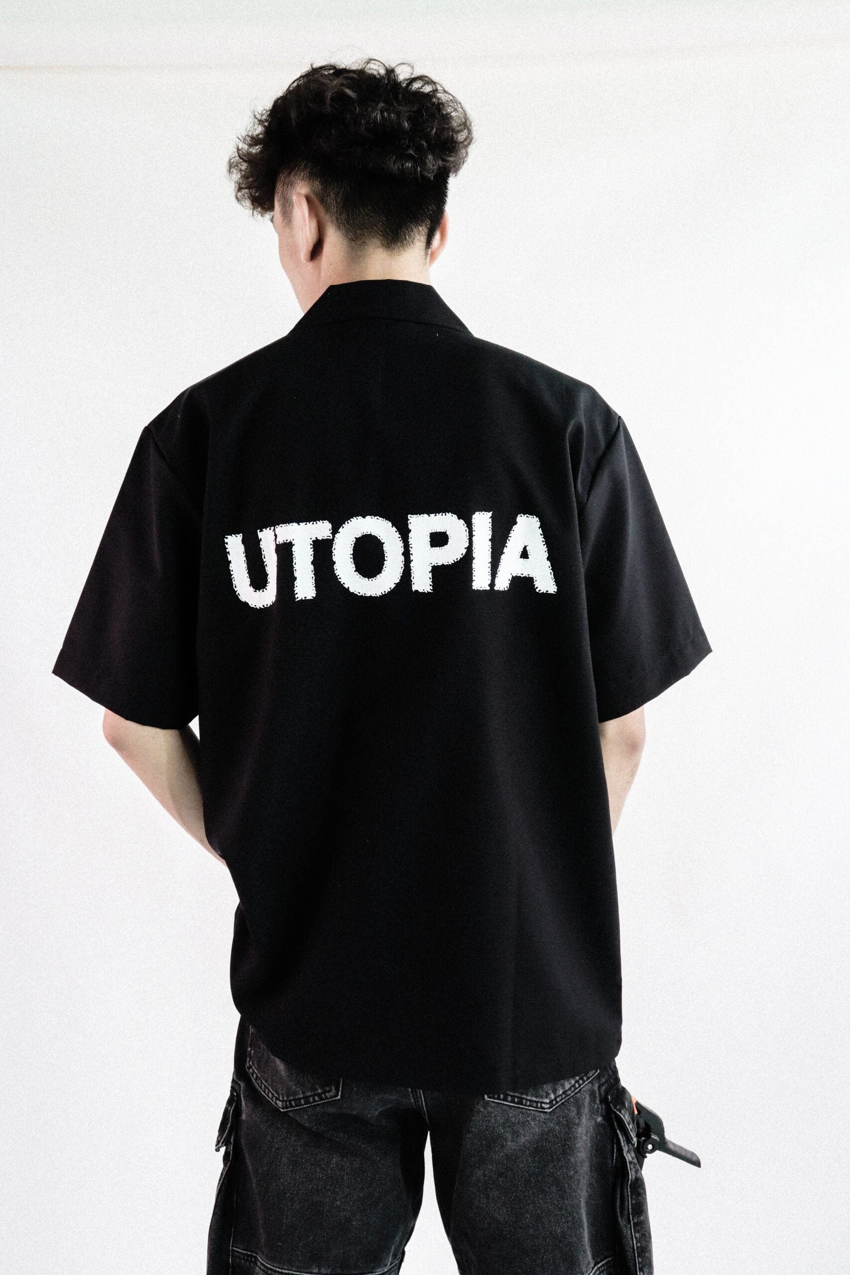 Utopia Logo Shirt Black
