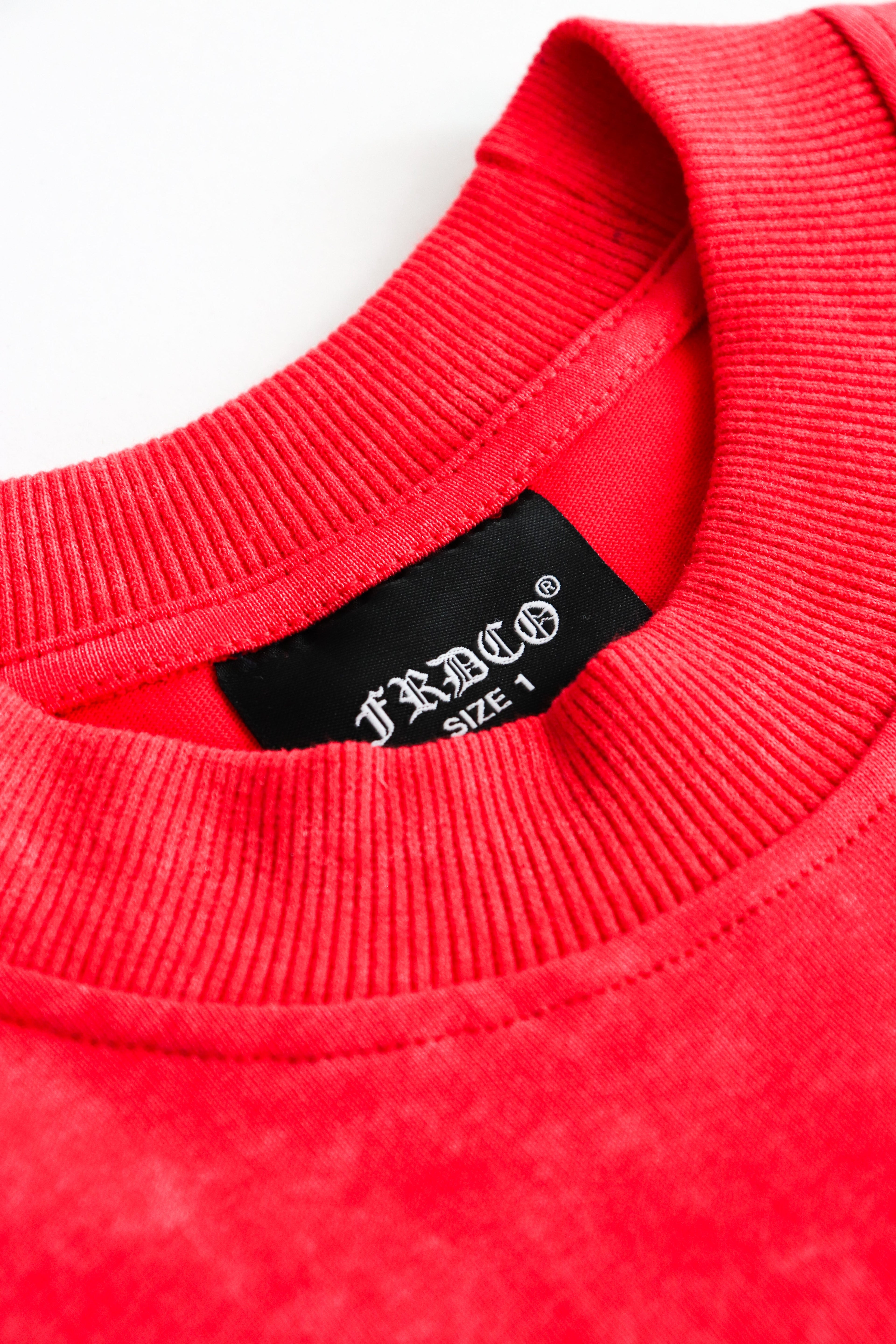 Triple S : Embroidery Snake Tee Red