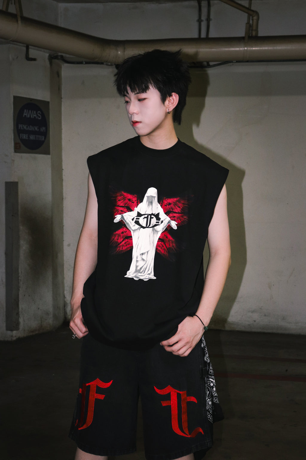 Ninjaz Jorts Black
