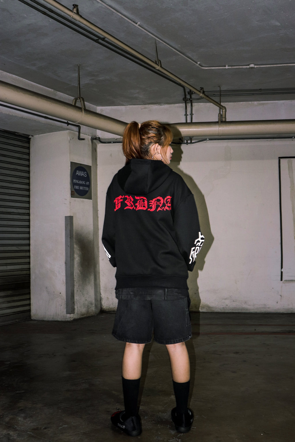 DNA Bloods Hoodie Black