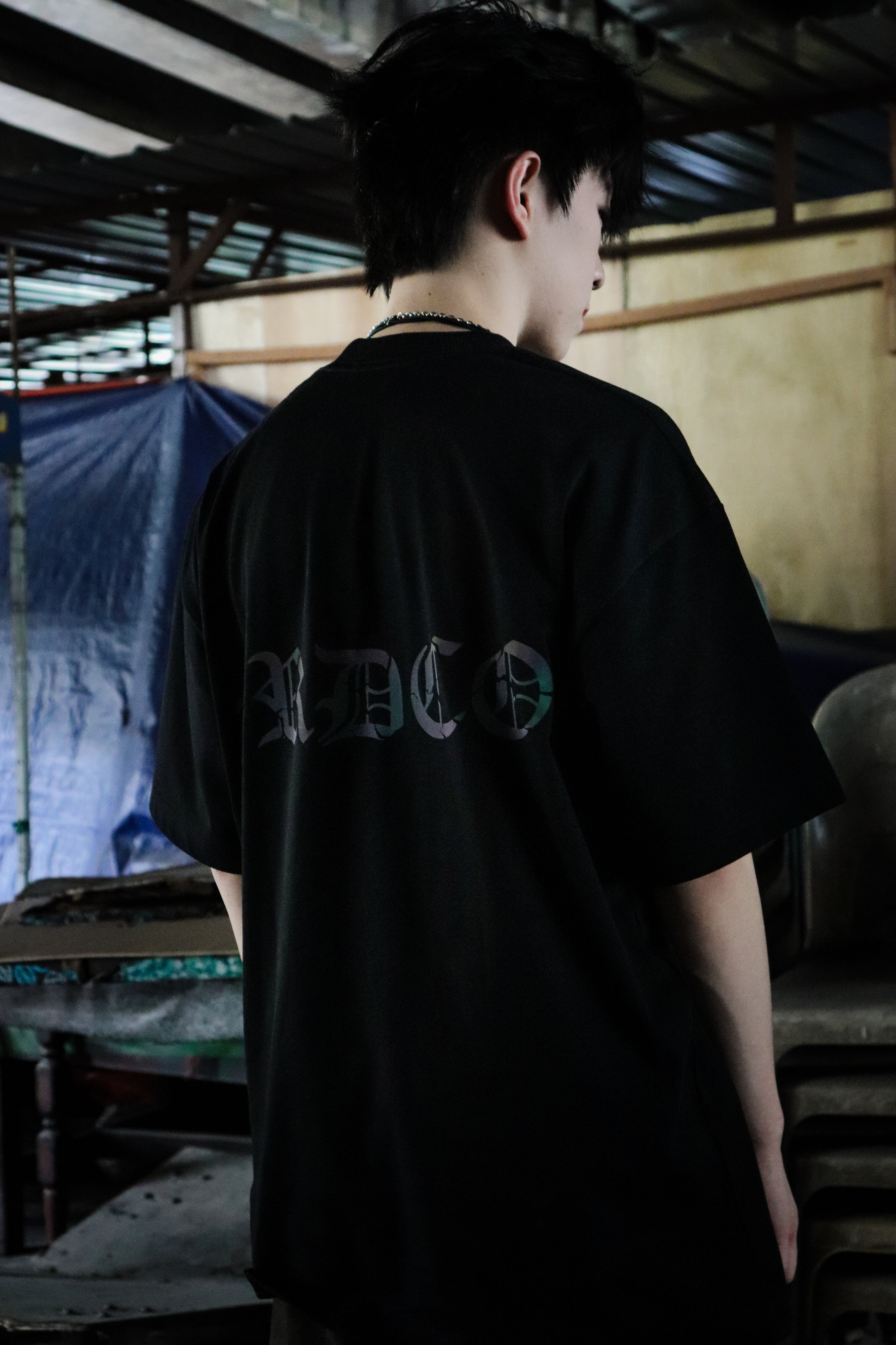 SS25 Rainbow Essential Tee Black