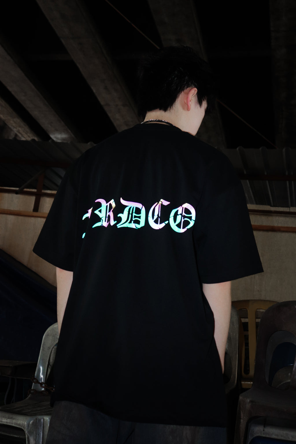 SS25 Rainbow Essential Tee Black